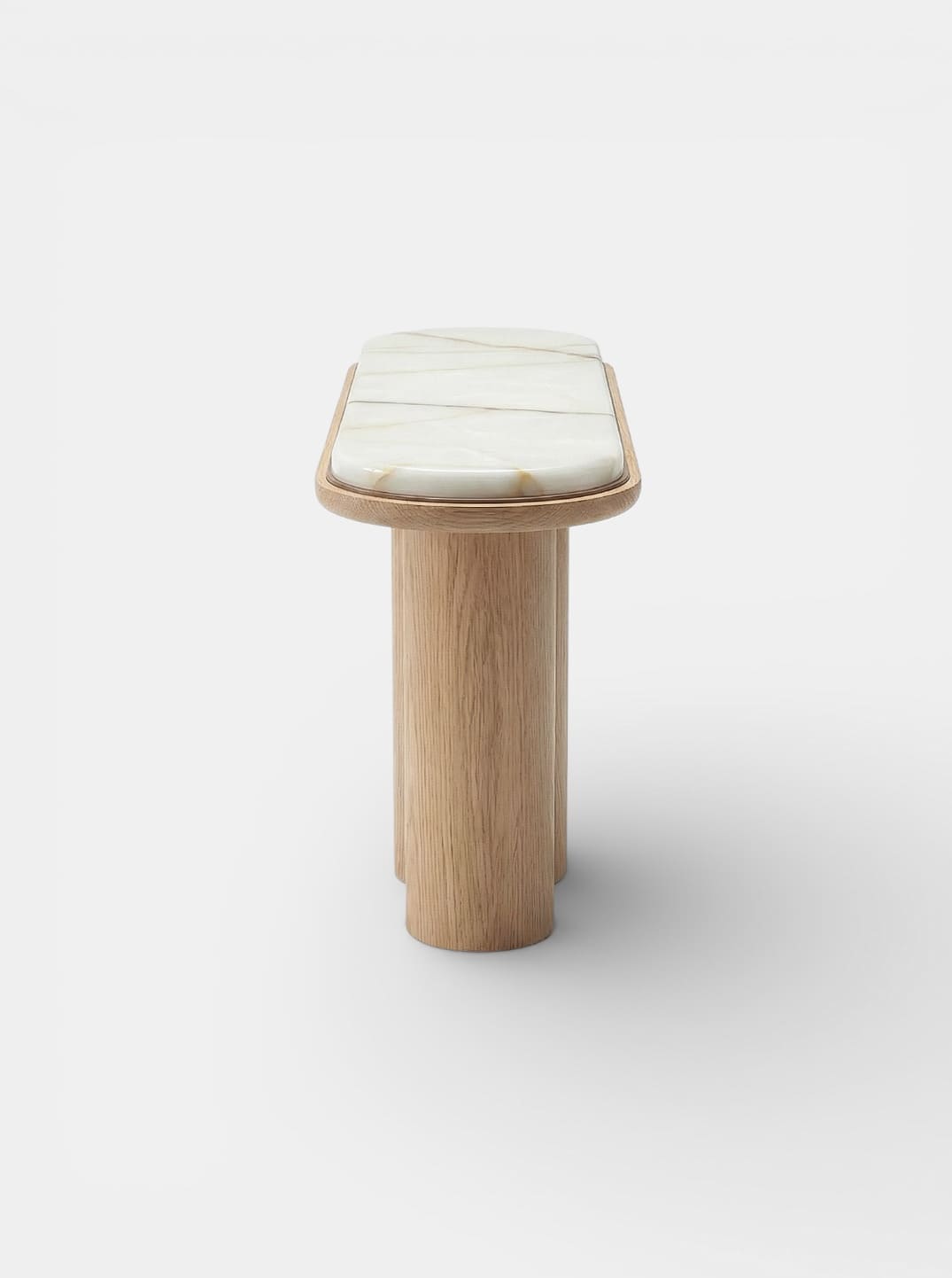 Console IDA OAK & SHELL ONYX CONSOLE MARBERA