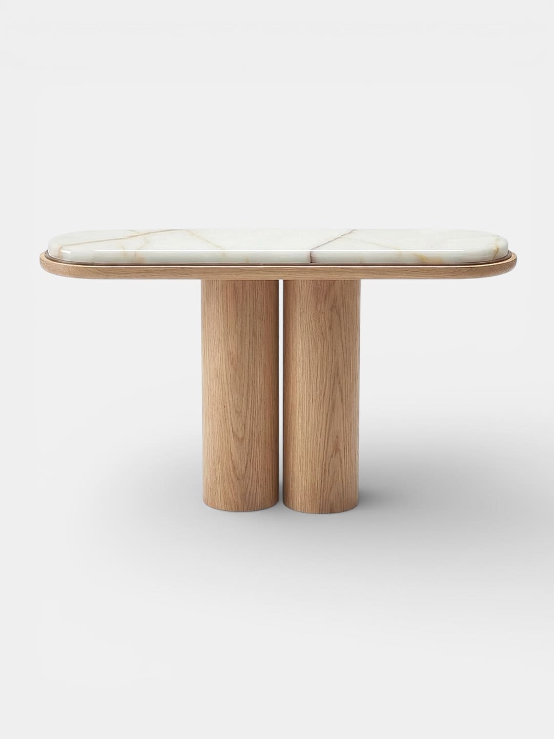 Console IDA OAK & SHELL ONYX CONSOLE MARBERA