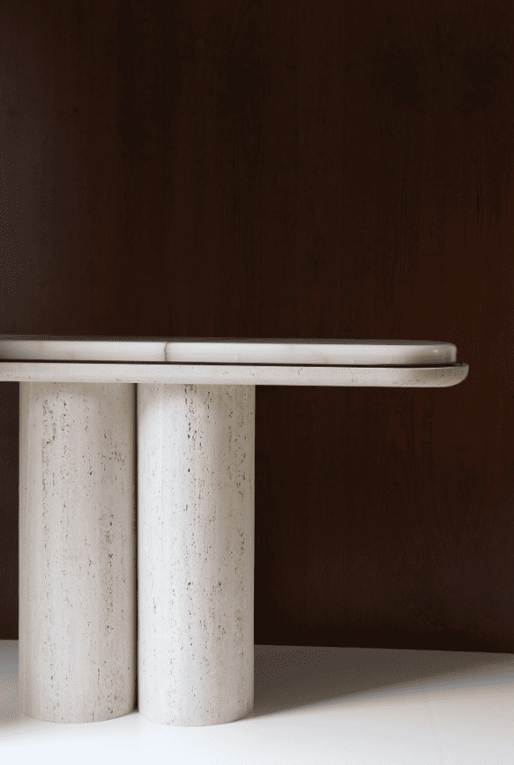 Console IDA TRAVERTINE & ONYX CONSOLE MARBERA