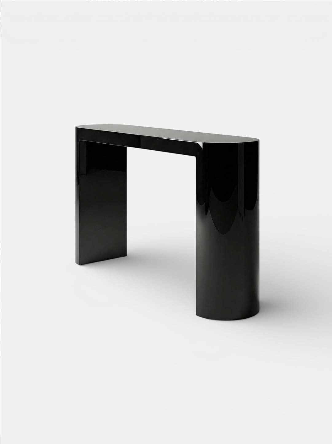 Console LUNA BLACK LACQUERED CONSOLE MARBERA