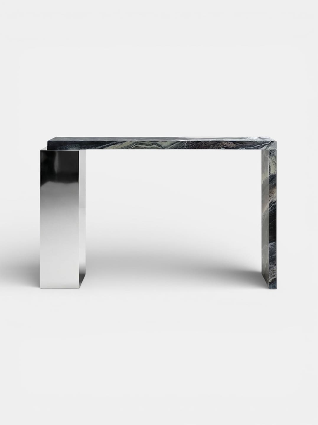 Console Table JILL CIPOLINO MARBLE & INOX CONSOLE MARBERA