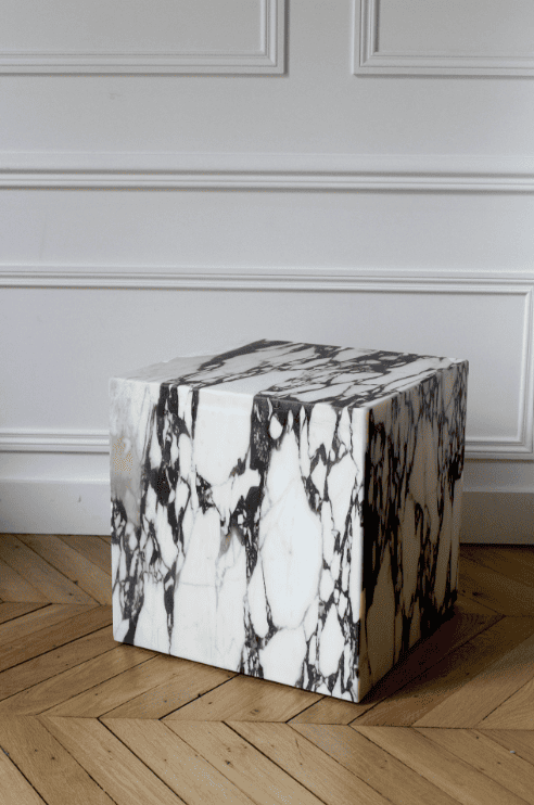 CUBE CALACATTA VIOLA MARBLE CUBE MARBERA