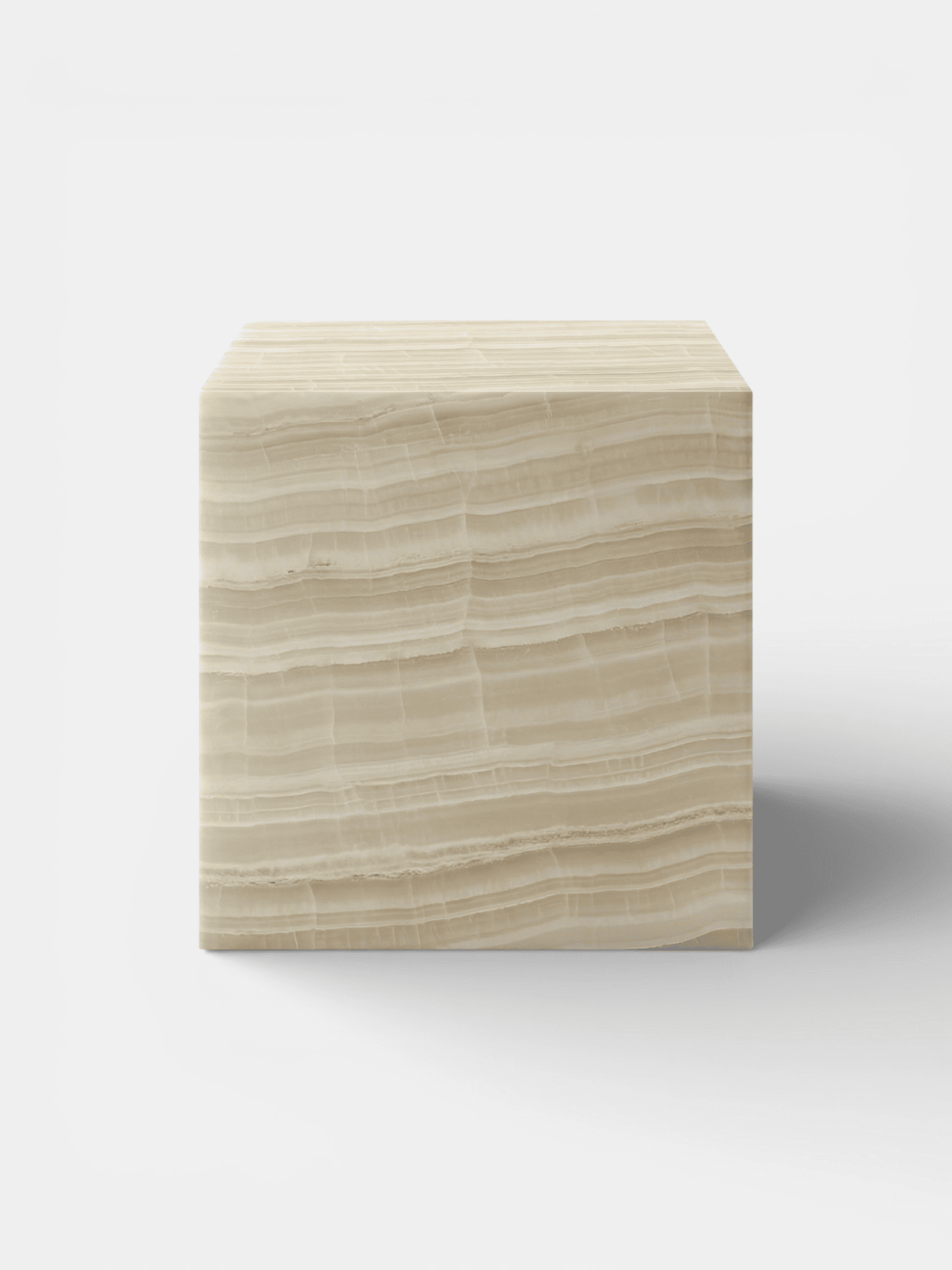 CUBE IVORY ONYX CUBE MARBERA