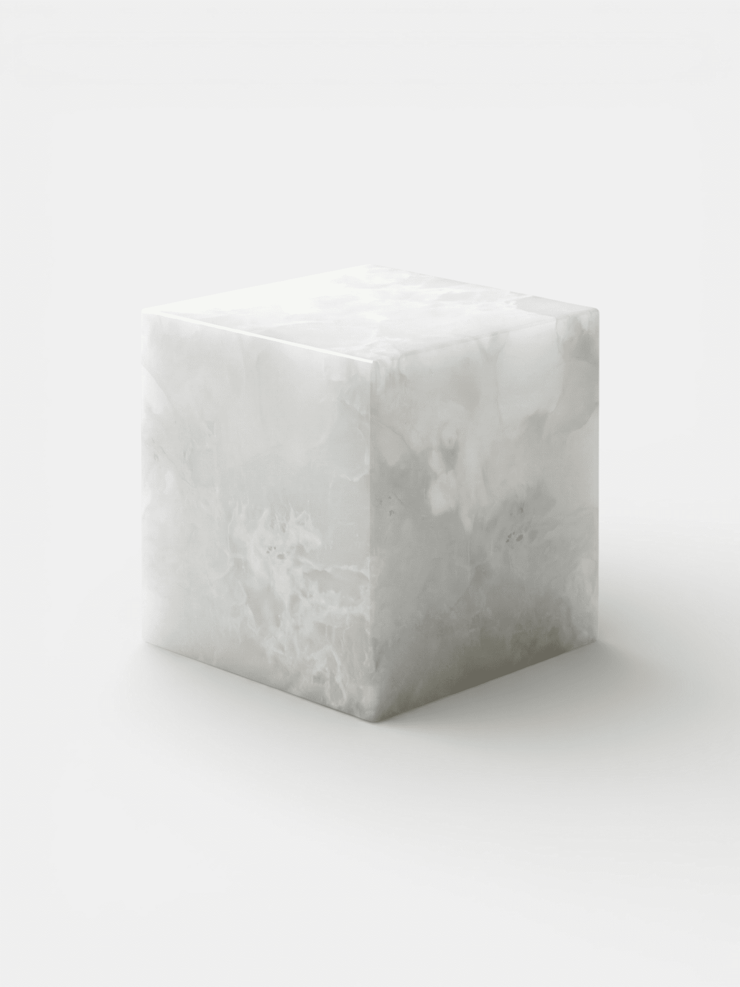 CUBE WHITE ONYX CUBE MARBERA