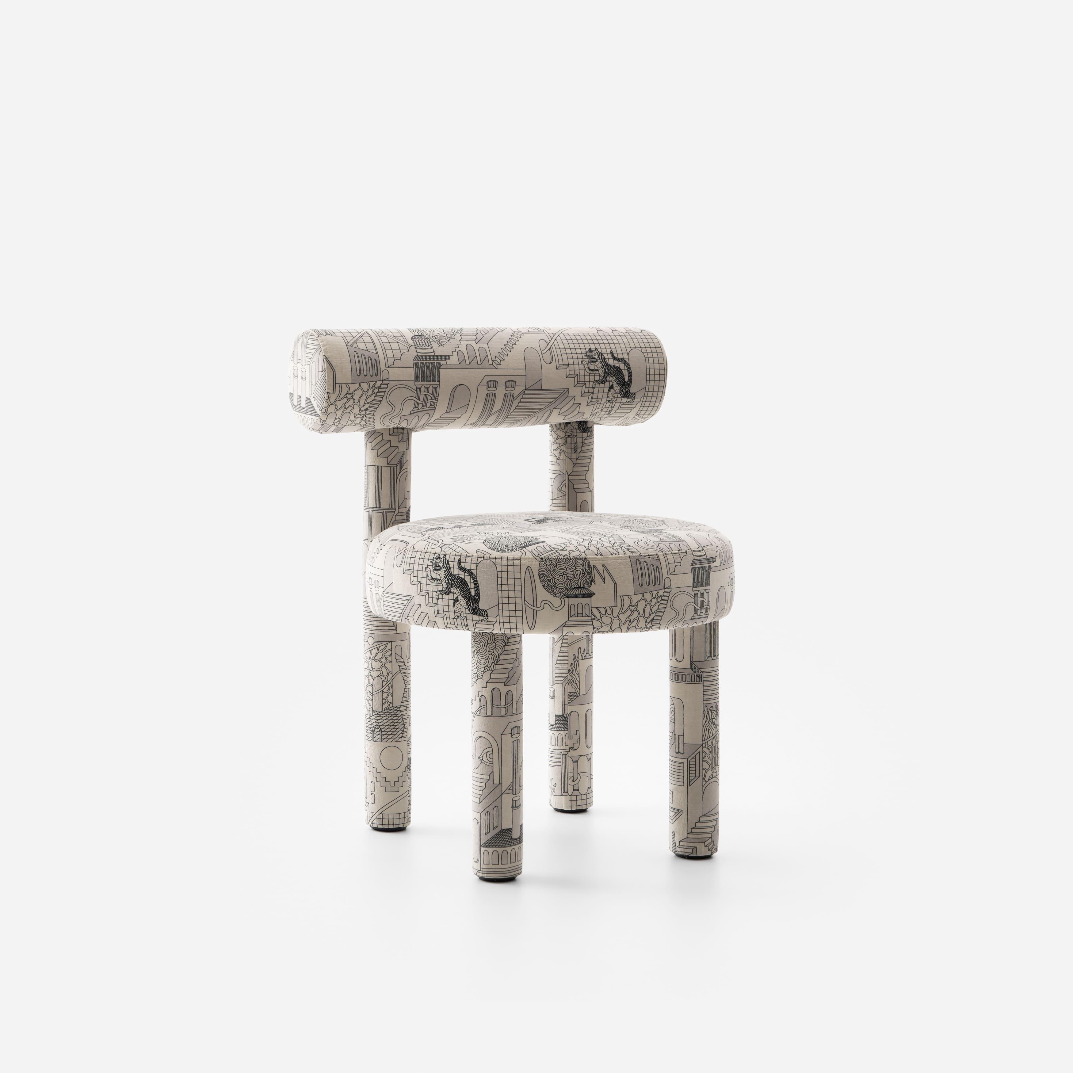 Dining Chair Category G - Penrose Prowl / Tora / Panthera by Patience & Gough CHAIR GROPIUS CS1 ARTISTRY EDITION NOOM