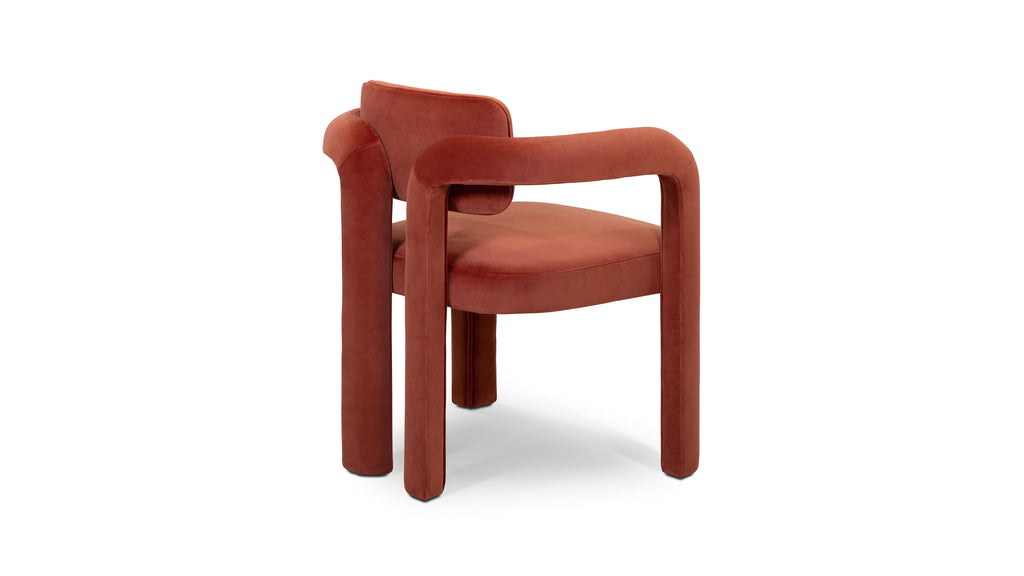 Dining Chair DOUBLE ARCH VELVET DINING CHAIR INSIDHERLAND