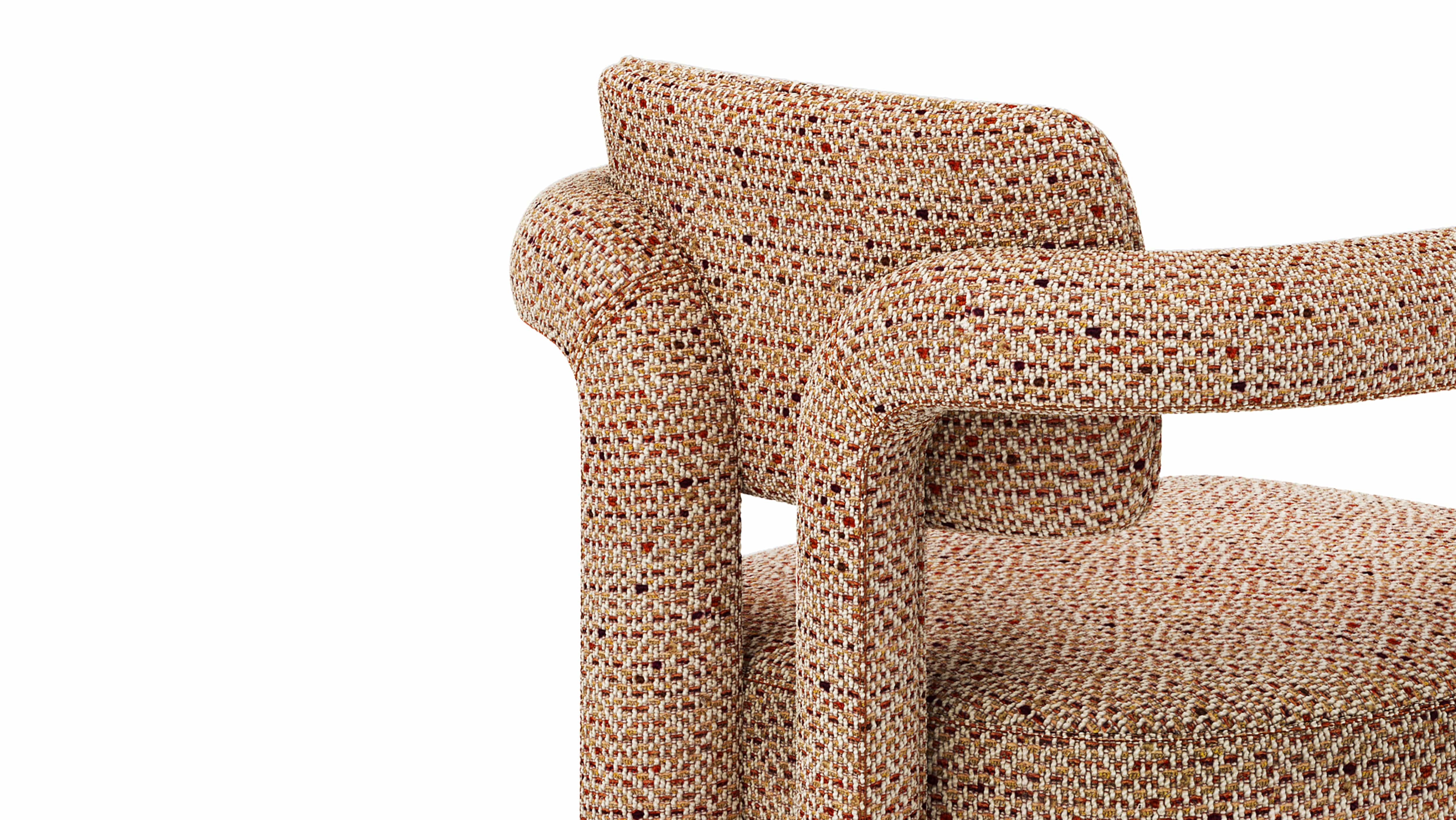 Dining Chair DOUBLE ARCH VELVET DINING CHAIR INSIDHERLAND