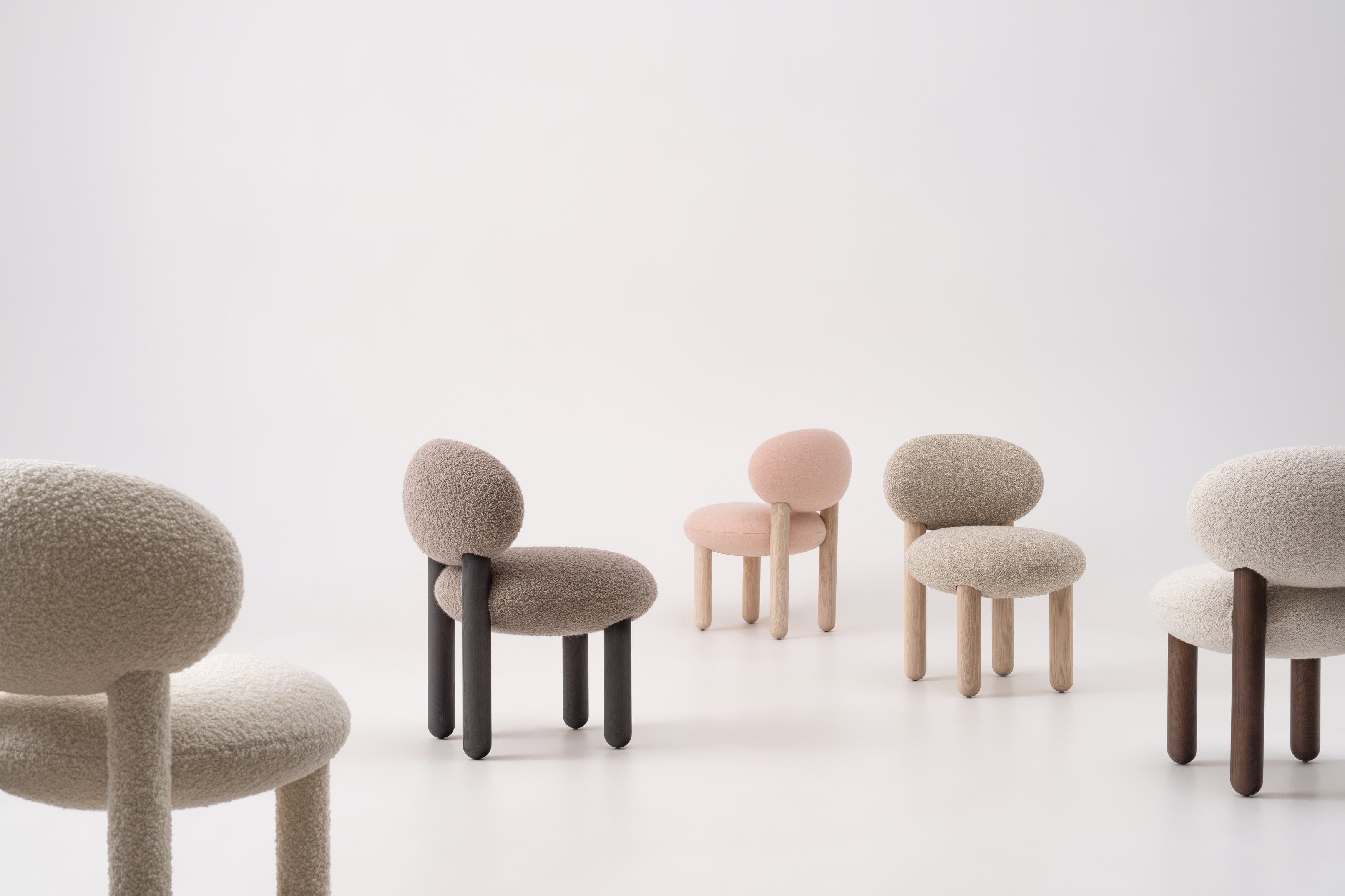 Dining Chair FLOCK CHAIR CS1 NOOM