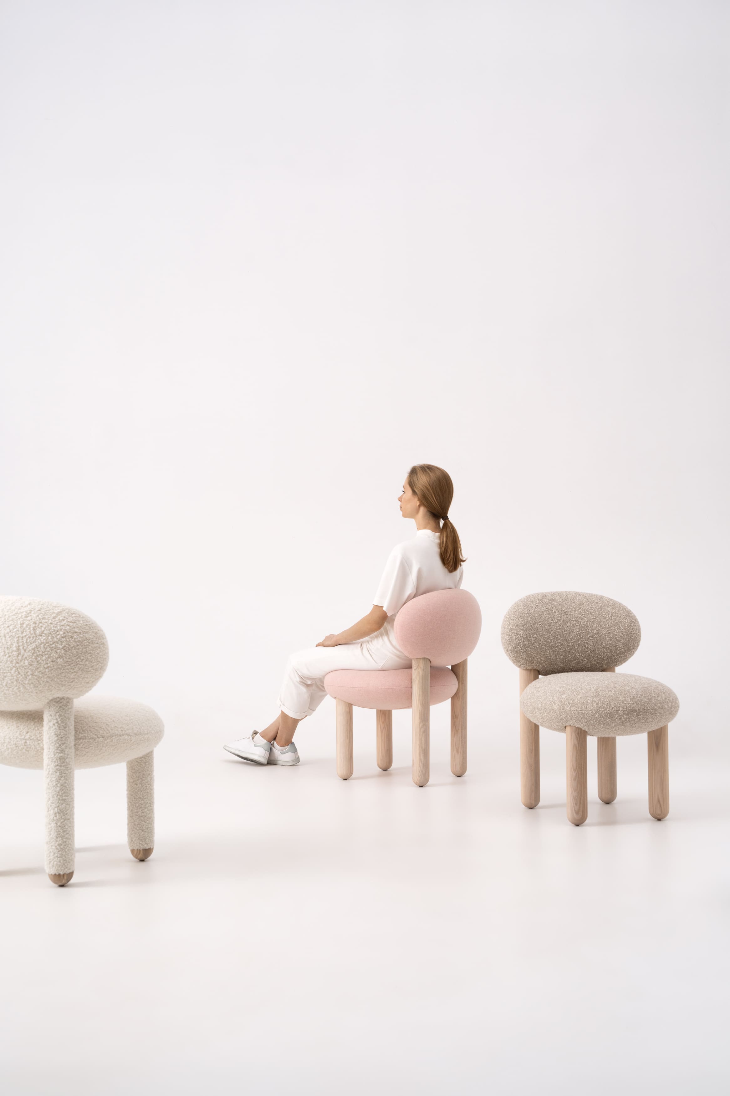 Dining Chair FLOCK CHAIR CS1 NOOM