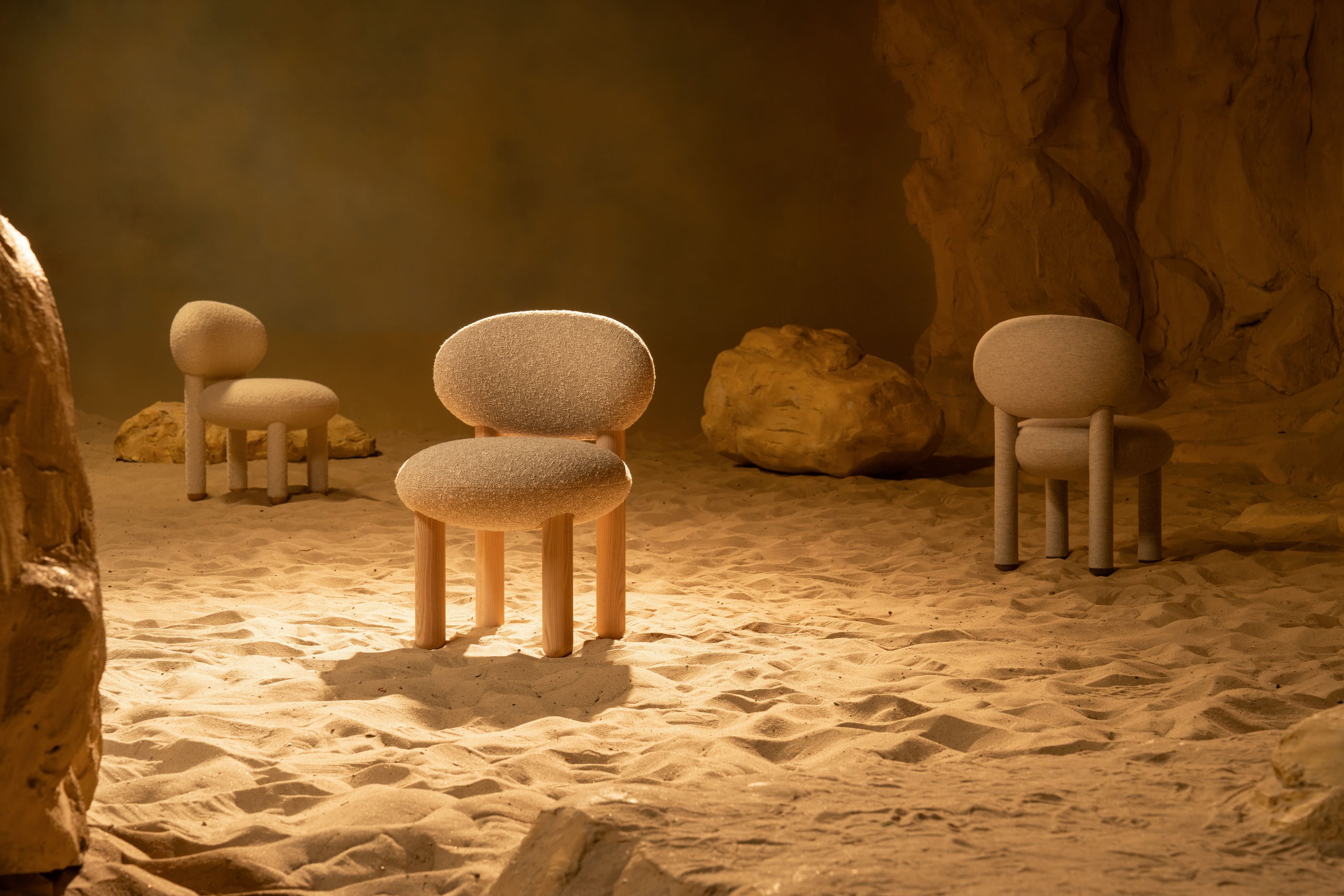 Dining Chair FLOCK CHAIR CS2 NOOM