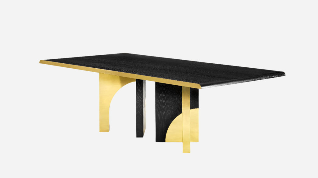 Dining Table UTOPIA | DARK OAK DINING TABLE INSIDHERLAND