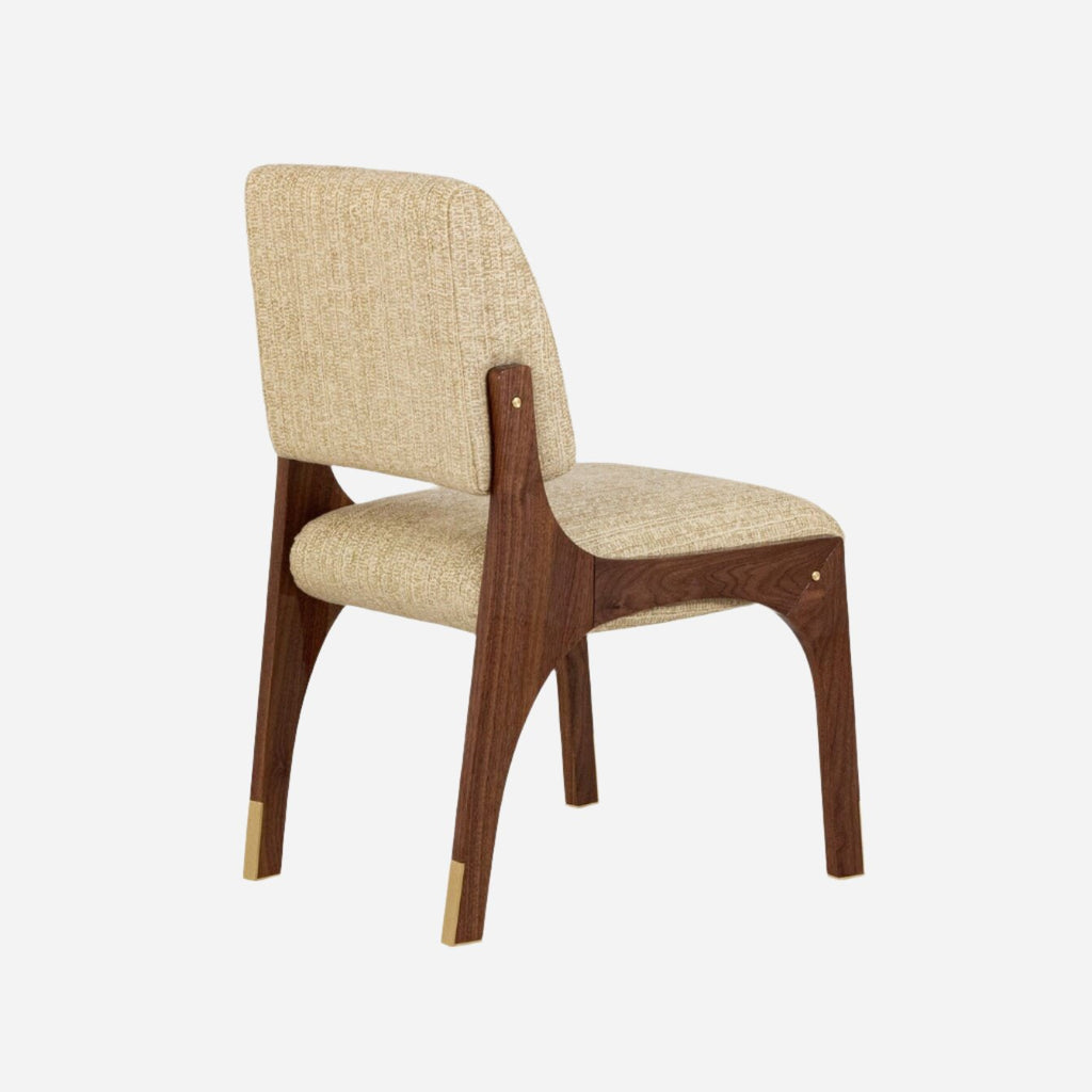 Dining Chair ARCHES II | WALNUT DINING CHAIR Grainy I ref. GR. I 1 - Walnut in high gloss varnish INSIDHERLAND