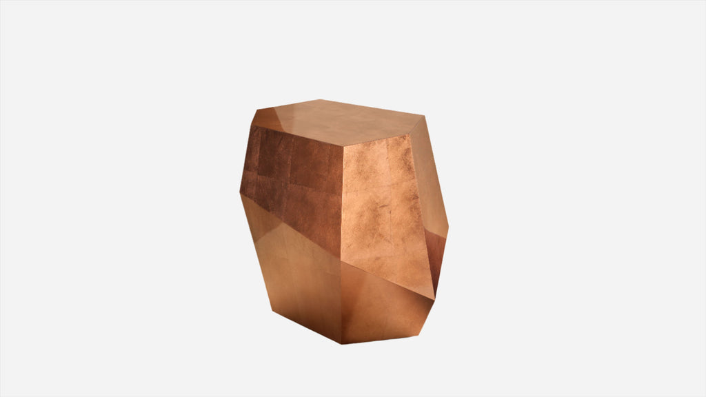 Table THREE ROCKS | COFFEE & SIDE TABLES High / Copper Leaf INSIDHERLAND