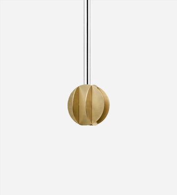 Suspended Lamp EL LAMP SMALL Brass NOOM