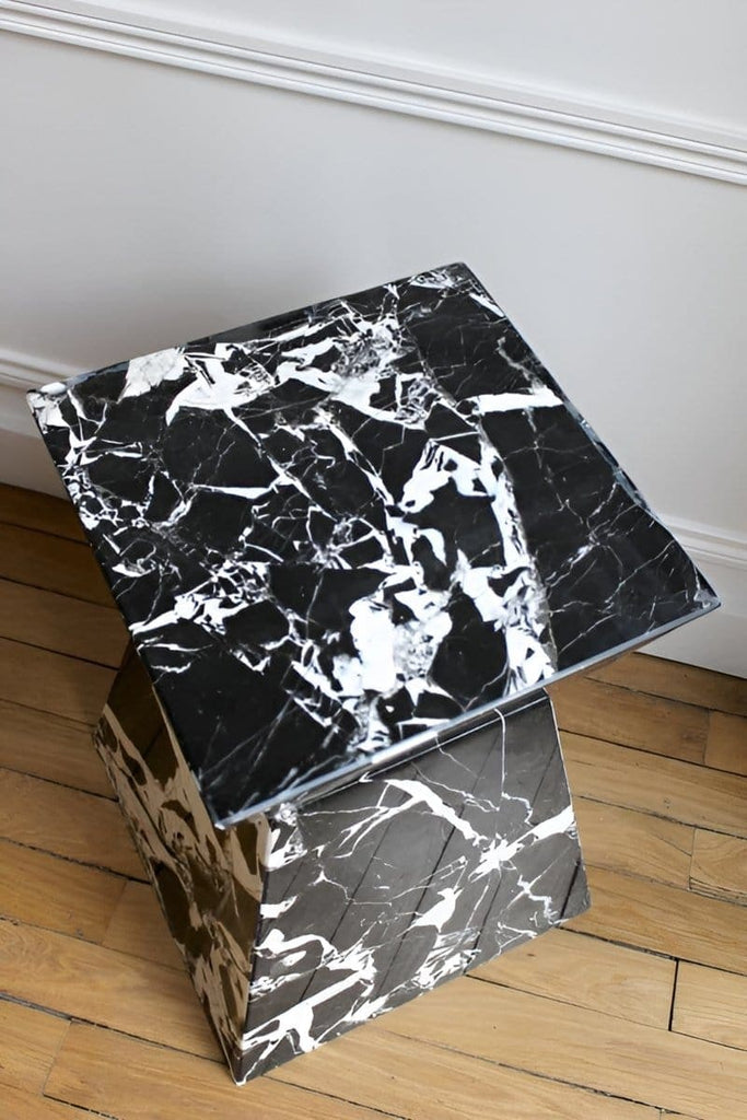 Exquisite Aria Table: Italian Crafted Marble Elegance