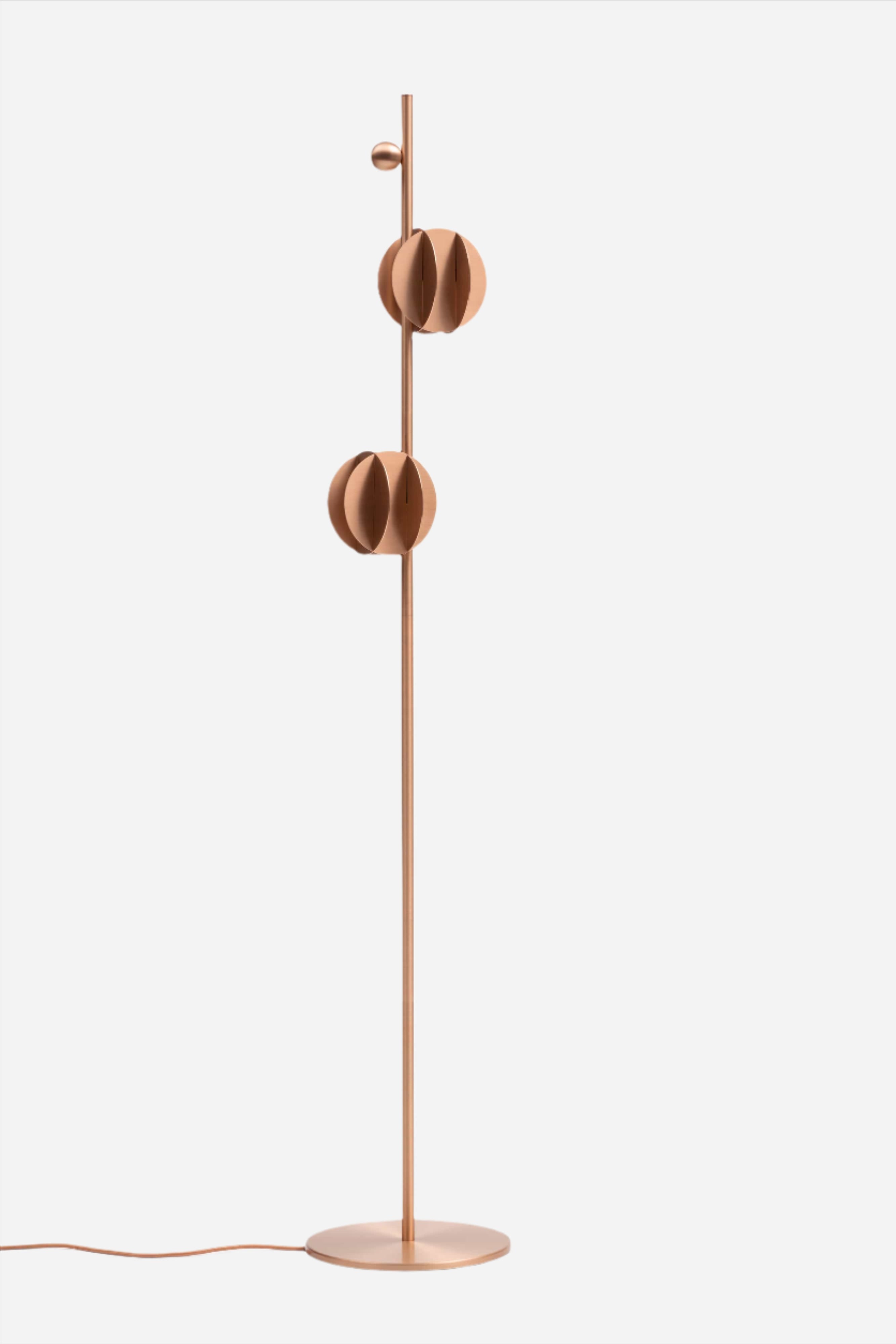 Floor Lamp Color Scheme: CS2- Copper EL FLOOR LAMP NOOM
