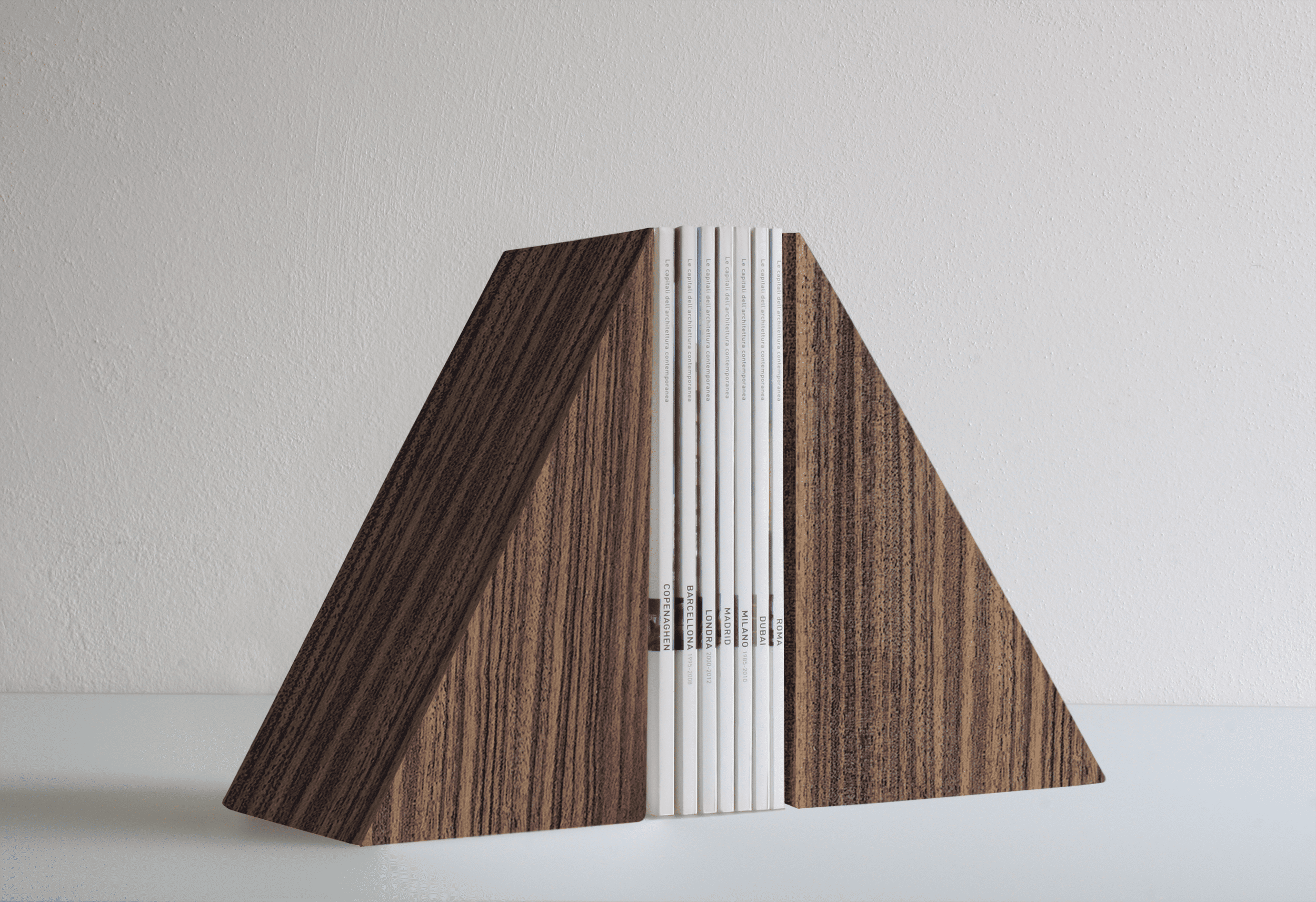 FORMAMINIMA BOOKENDS SET (OF 2) - EBONY MAKASSAR Bookends