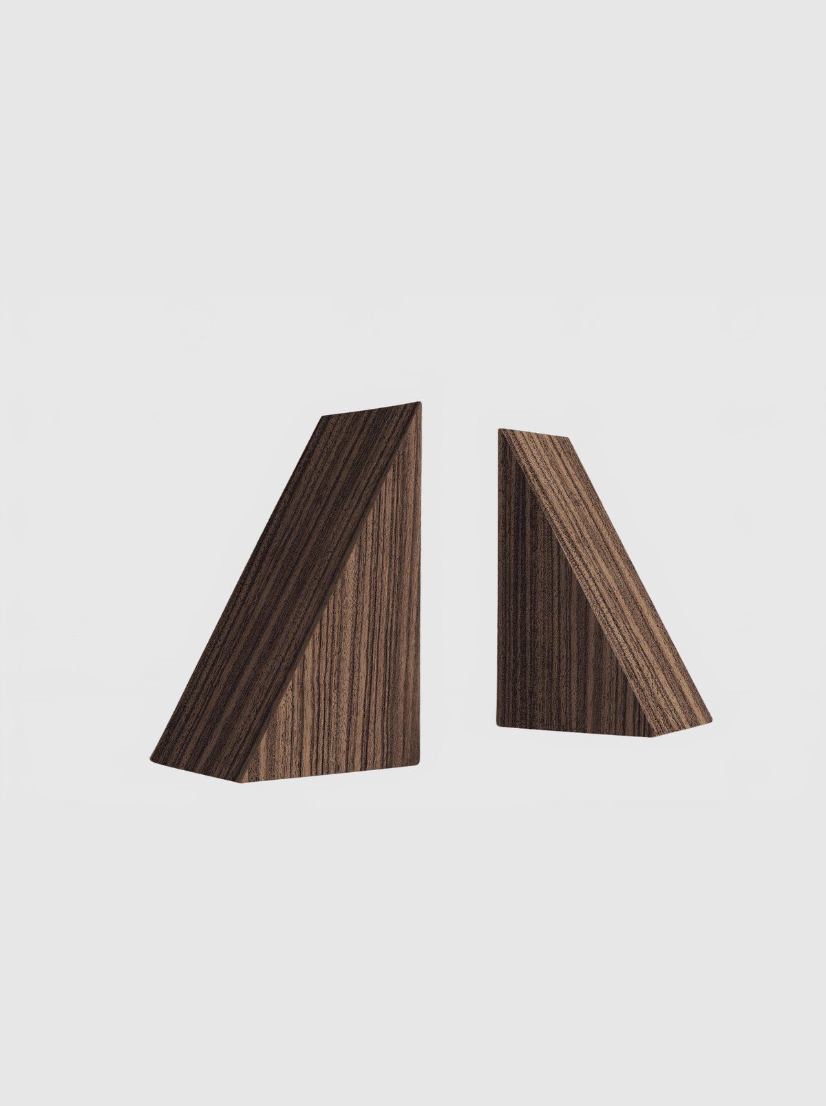 FORMAMINIMA BOOKENDS SET (OF 2) - EBONY MAKASSAR Bookends
