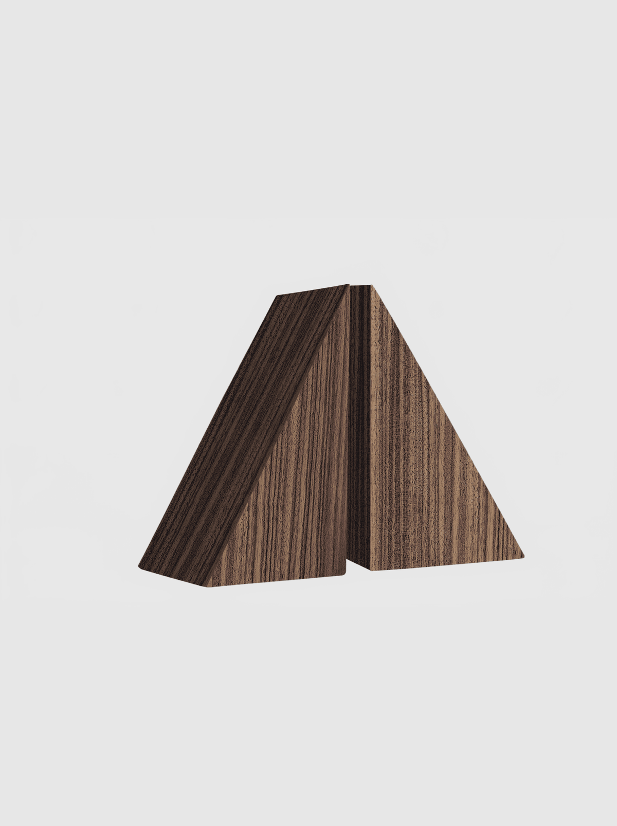 FORMAMINIMA BOOKENDS SET (OF 2) - EBONY MAKASSAR Bookends