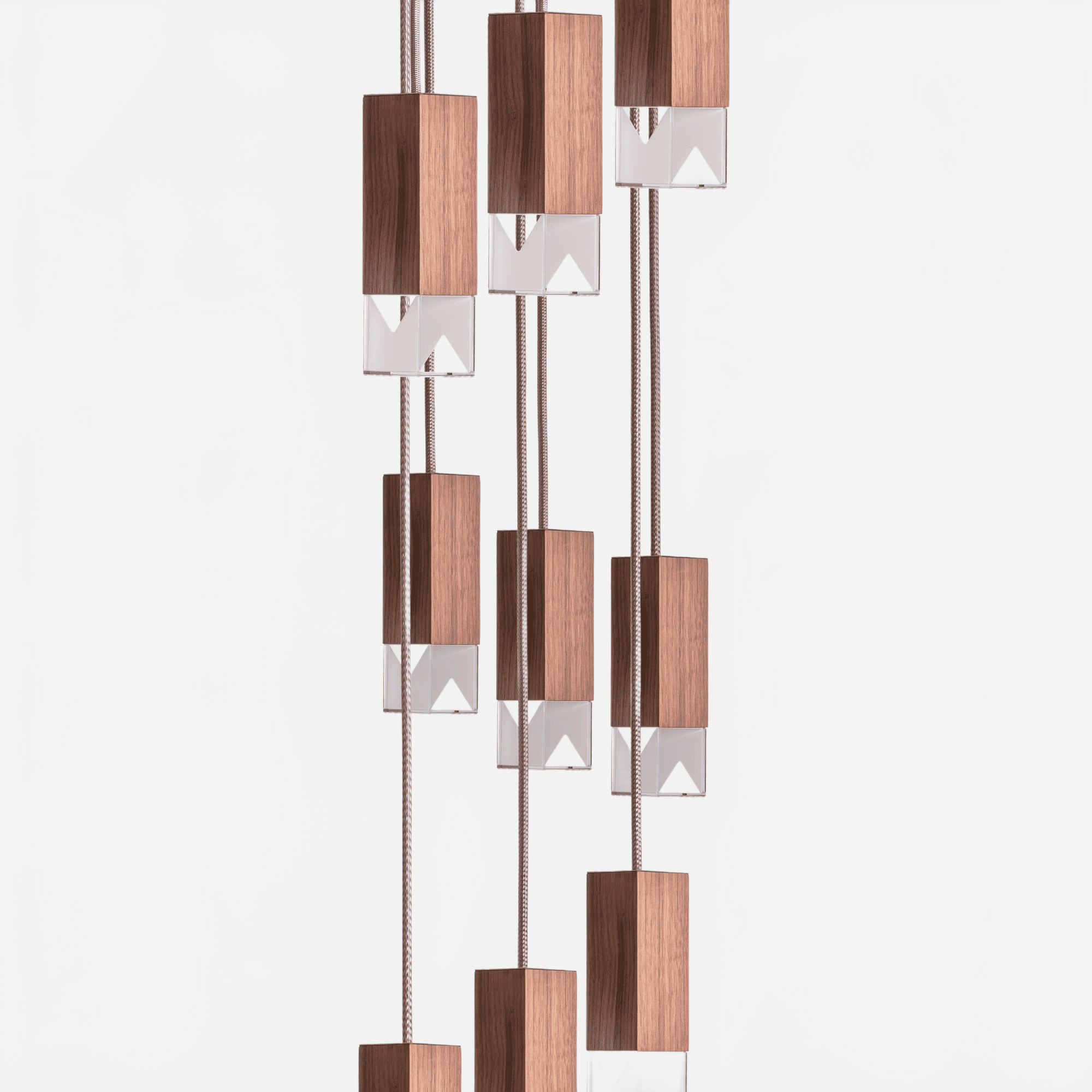 FORMAMINIMA LAMP/ ONE 9-LIGHT CHANDELIER Chandelier