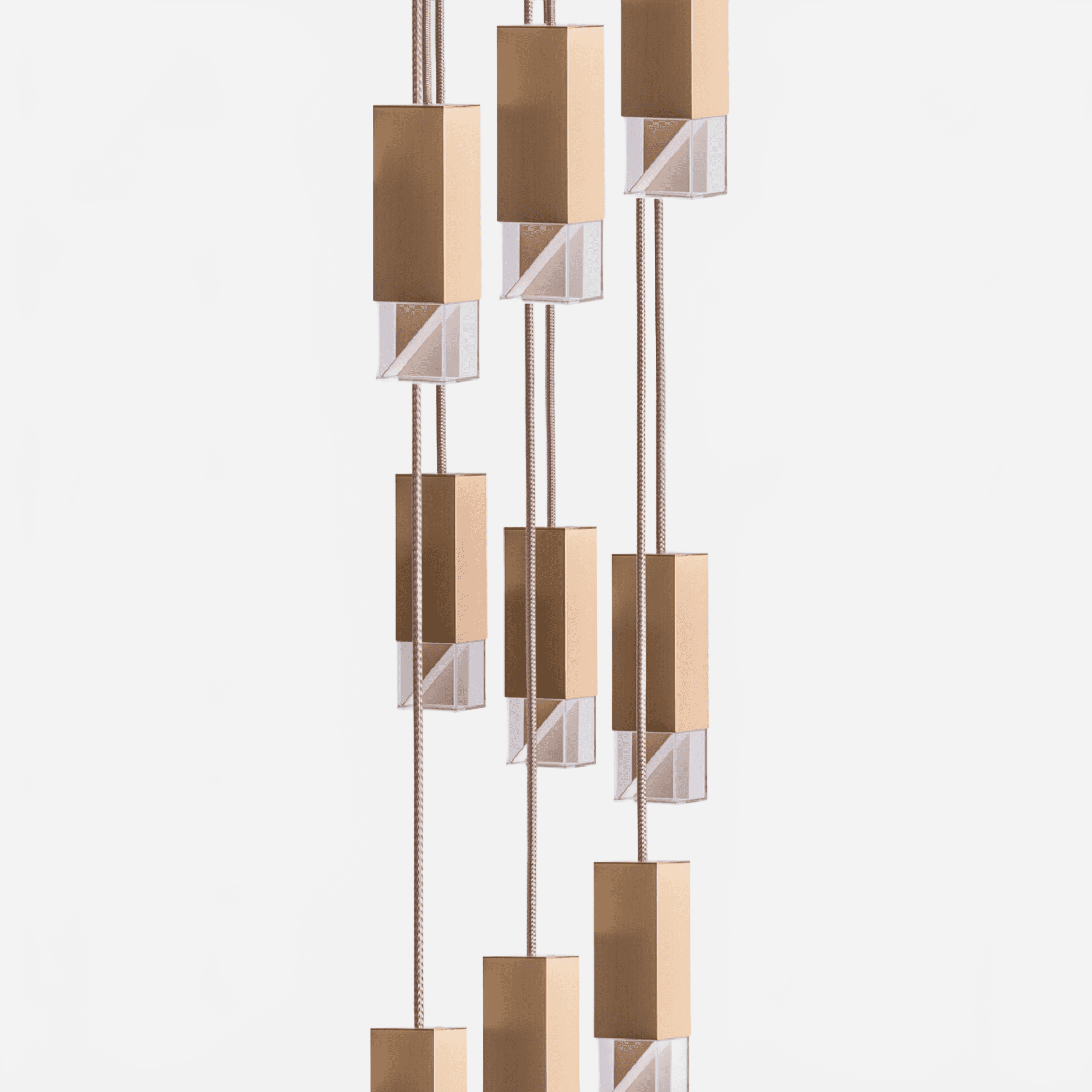 FORMAMINIMA LAMP/ ONE 9-LIGHT CHANDELIER Chandelier