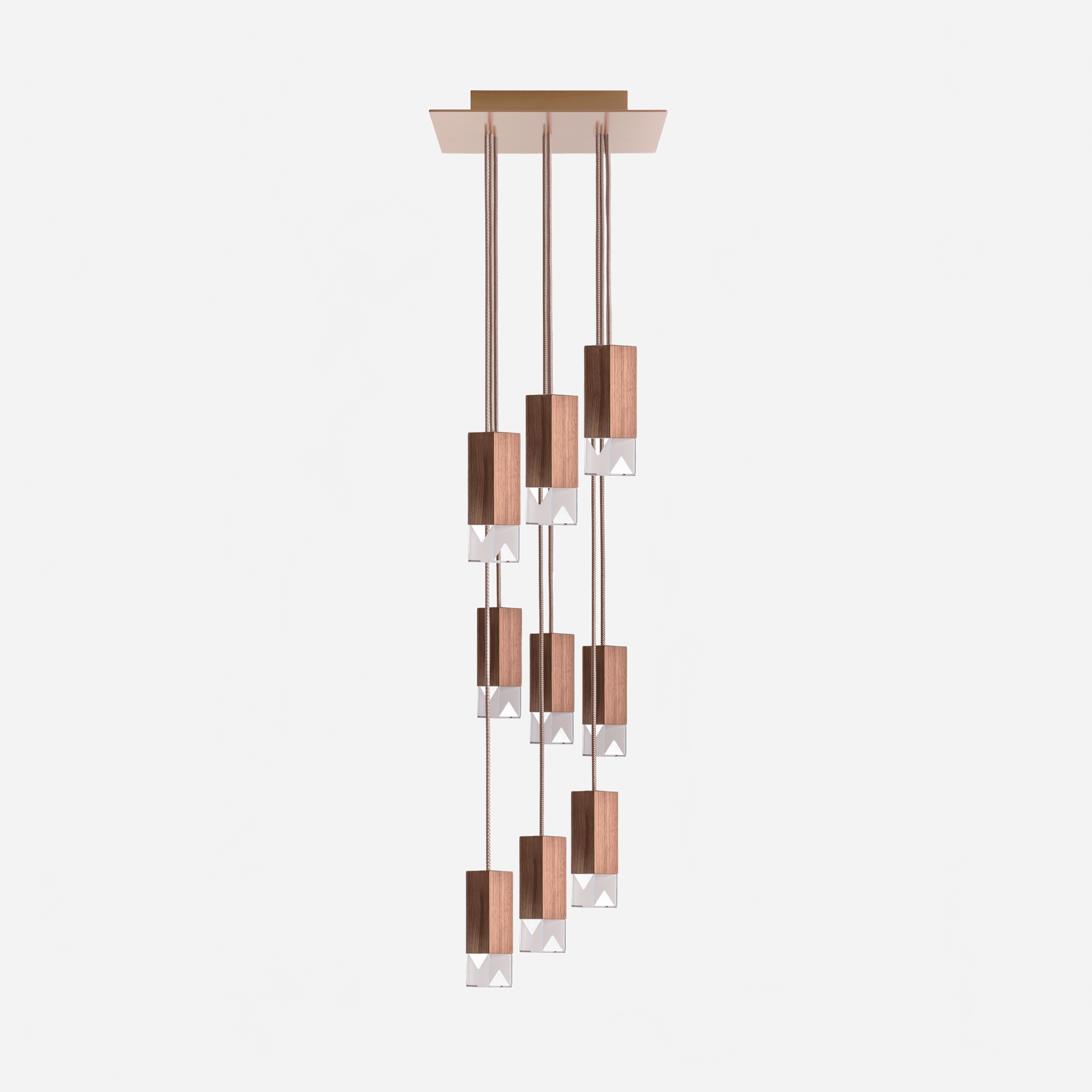 FORMAMINIMA LAMP/ ONE 9-LIGHT CHANDELIER Chandelier