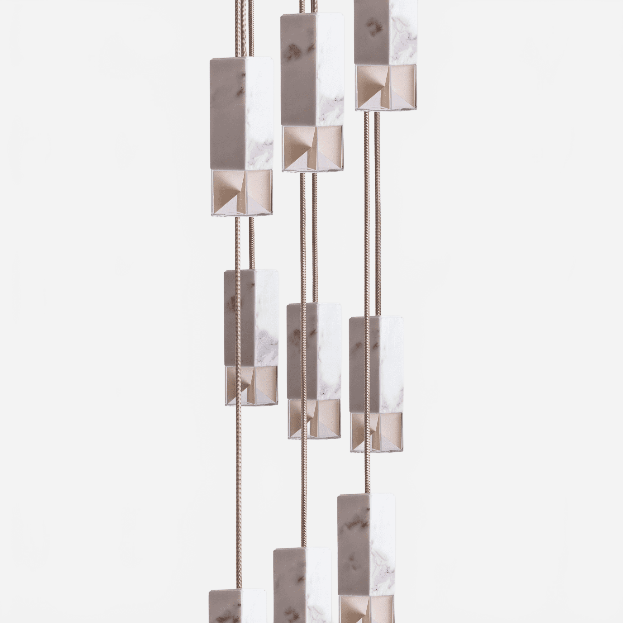 FORMAMINIMA LAMP/ ONE 9-LIGHT CHANDELIER Chandelier