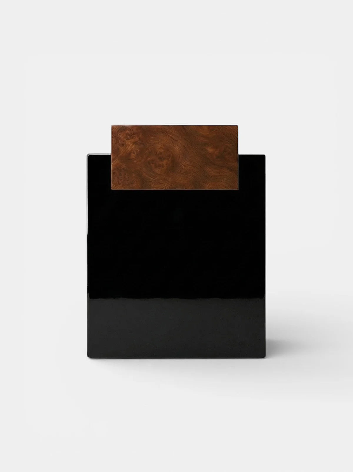 GAIA BURL WOOD & BLACK LACQUERED