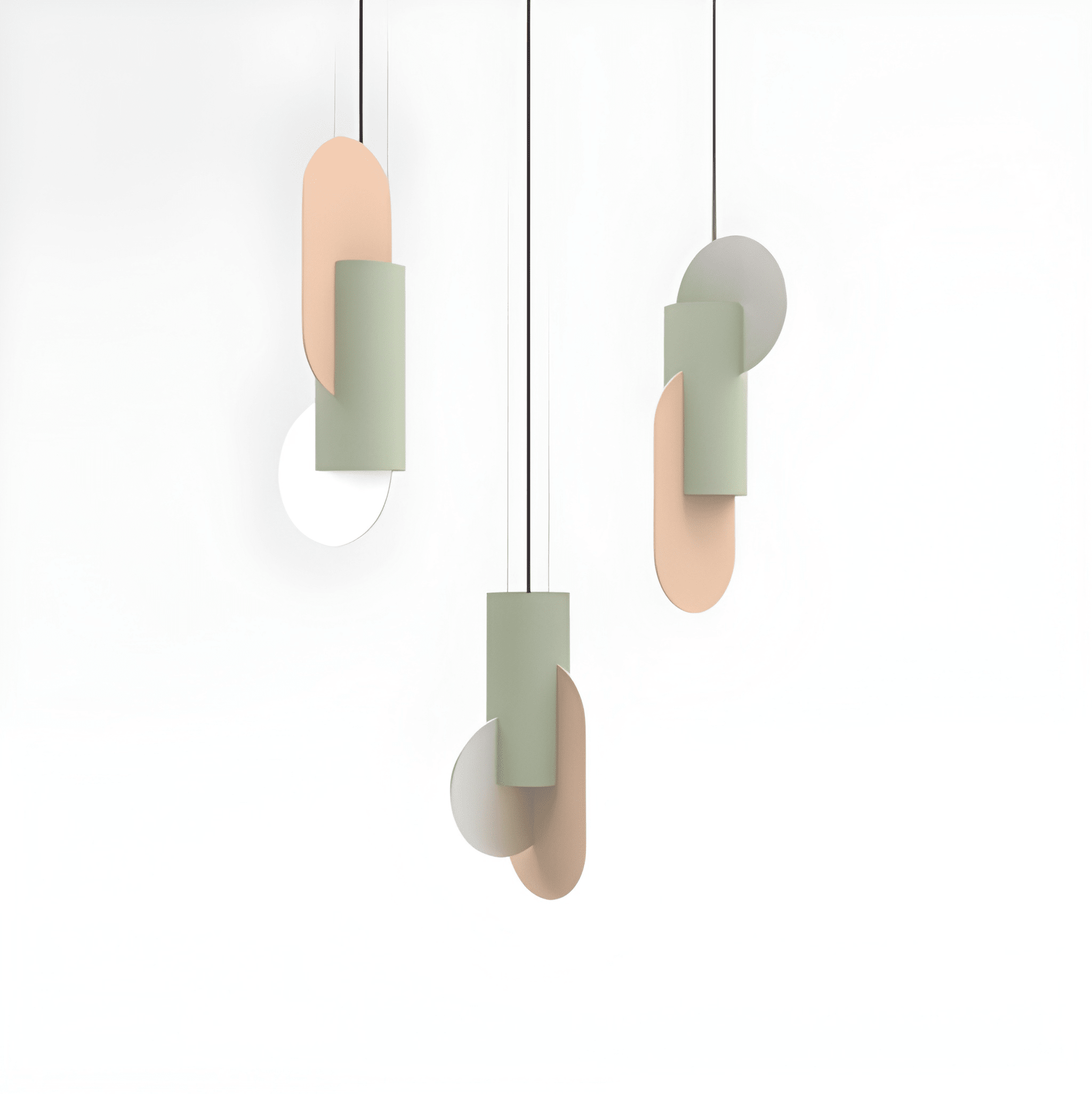 Hanging Light Pendant LAMP SUPREMATIC ONE CS3 NOOM