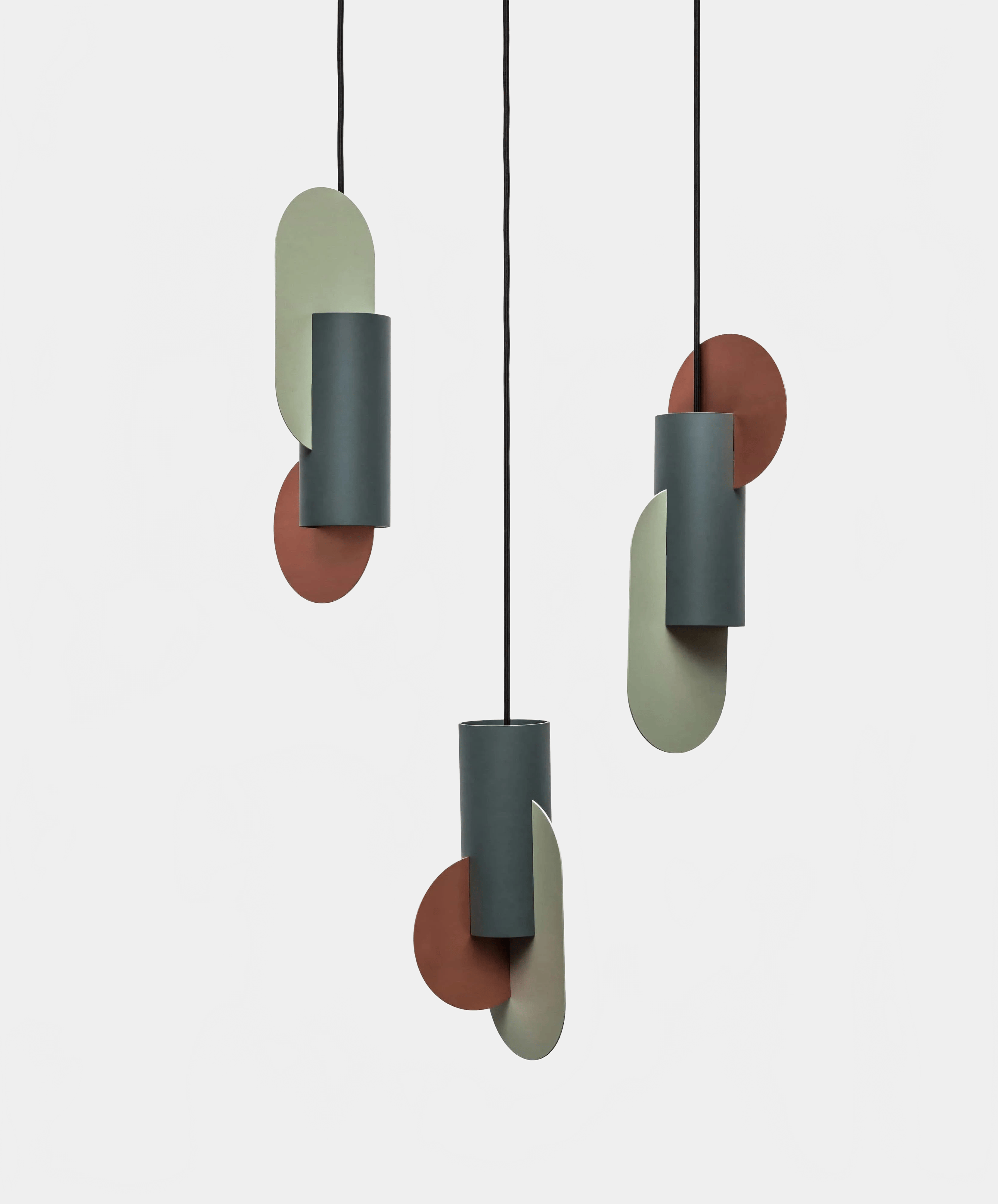 Hanging Light Pendant LAMP SUPREMATIC THREE CS1 NOOM