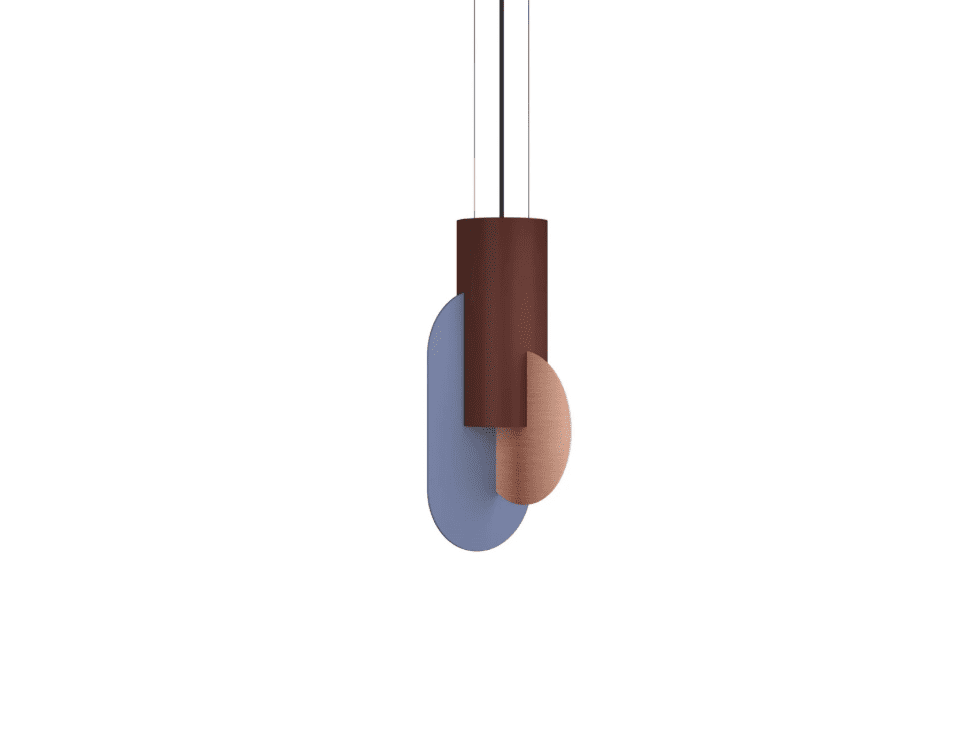 Hanging Light Pendant LAMP SUPREMATIC THREE CS4 NOOM