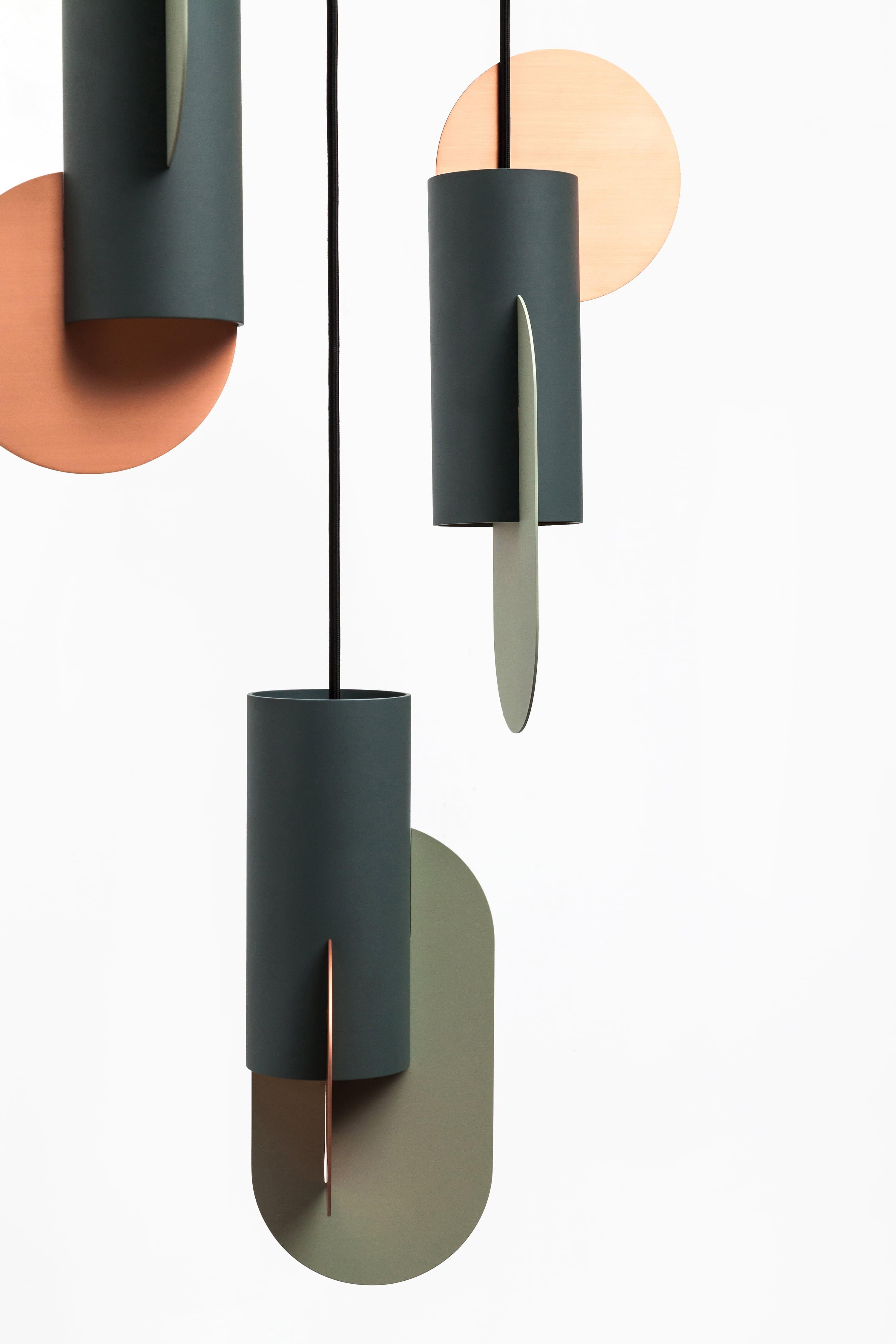 Hanging Light Pendant LAMP SUPREMATIC TWO CS1 NOOM
