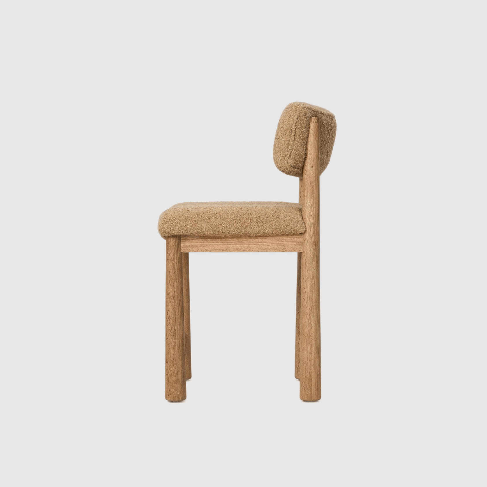 HOUSE OF LÉON CHARLIE COUNTER STOOL | CAMEL BOUCLE Counter Stool