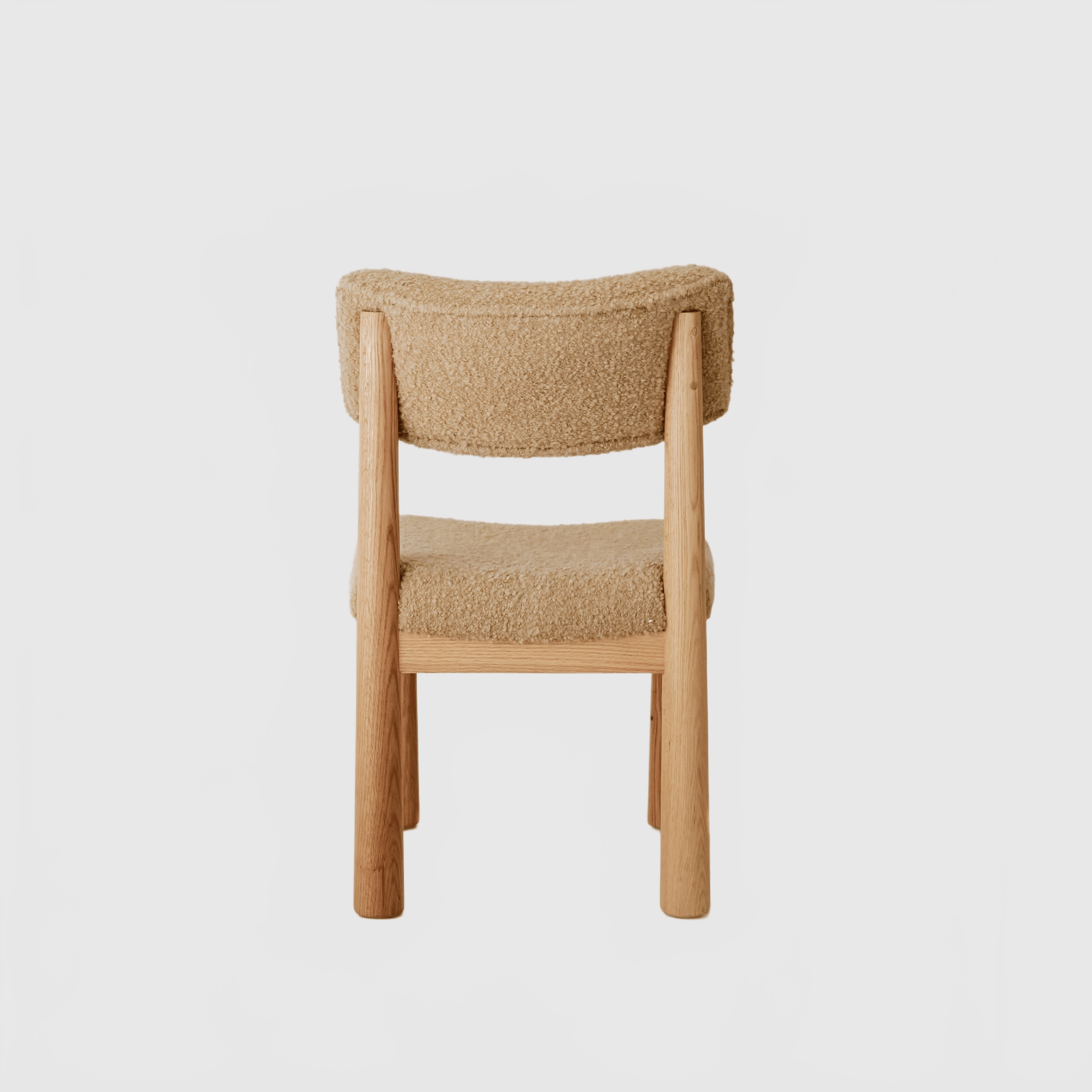 House of Leon CHARLIE DINING CHAIR | CAMEL BOUCLE Dining Chair