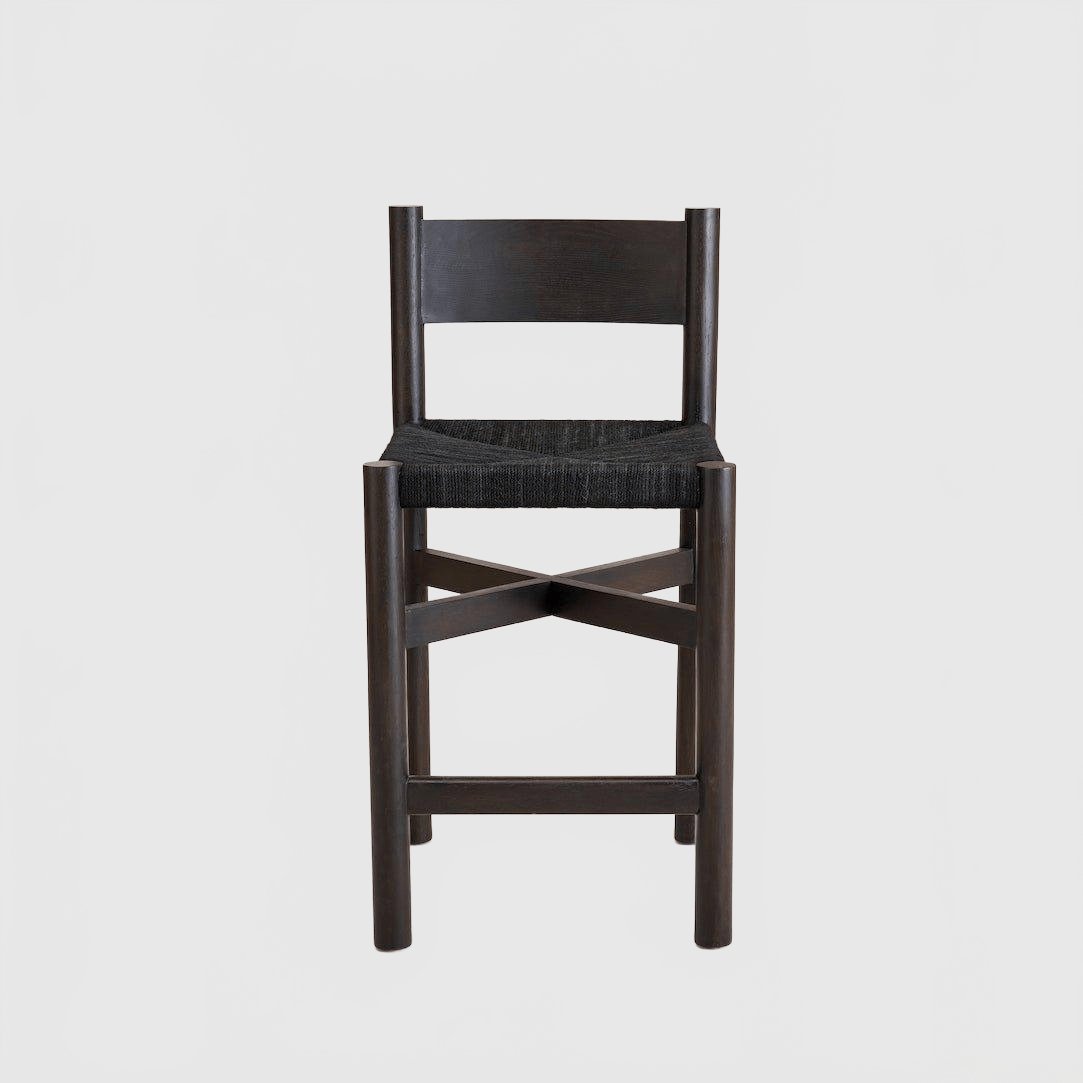 HOUSE OF LÉON NONNA COUNTER STOOL | BLACK Counter Stools