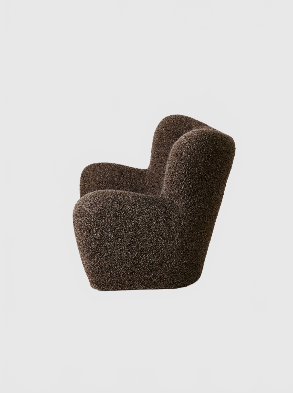 HOUSE OF LÉON PAPA TEDDY CHAIR | MOCHA BOUCLE Armchair