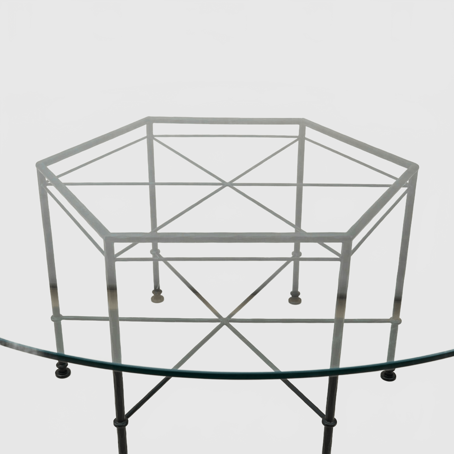 HOUSE OF LÉON PROVENCE OUTDOOR GLASS DINING TABLE Outdoor Dining Table