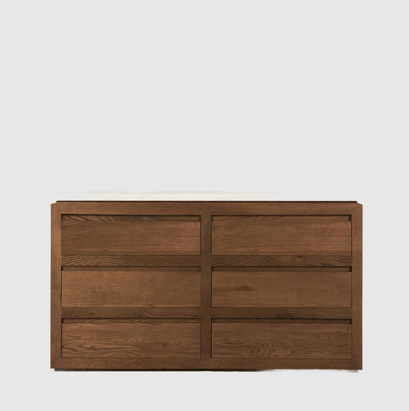 HOUSE OF LÉON SOFITA MARBLE DRESSER | MOCHA Dresser