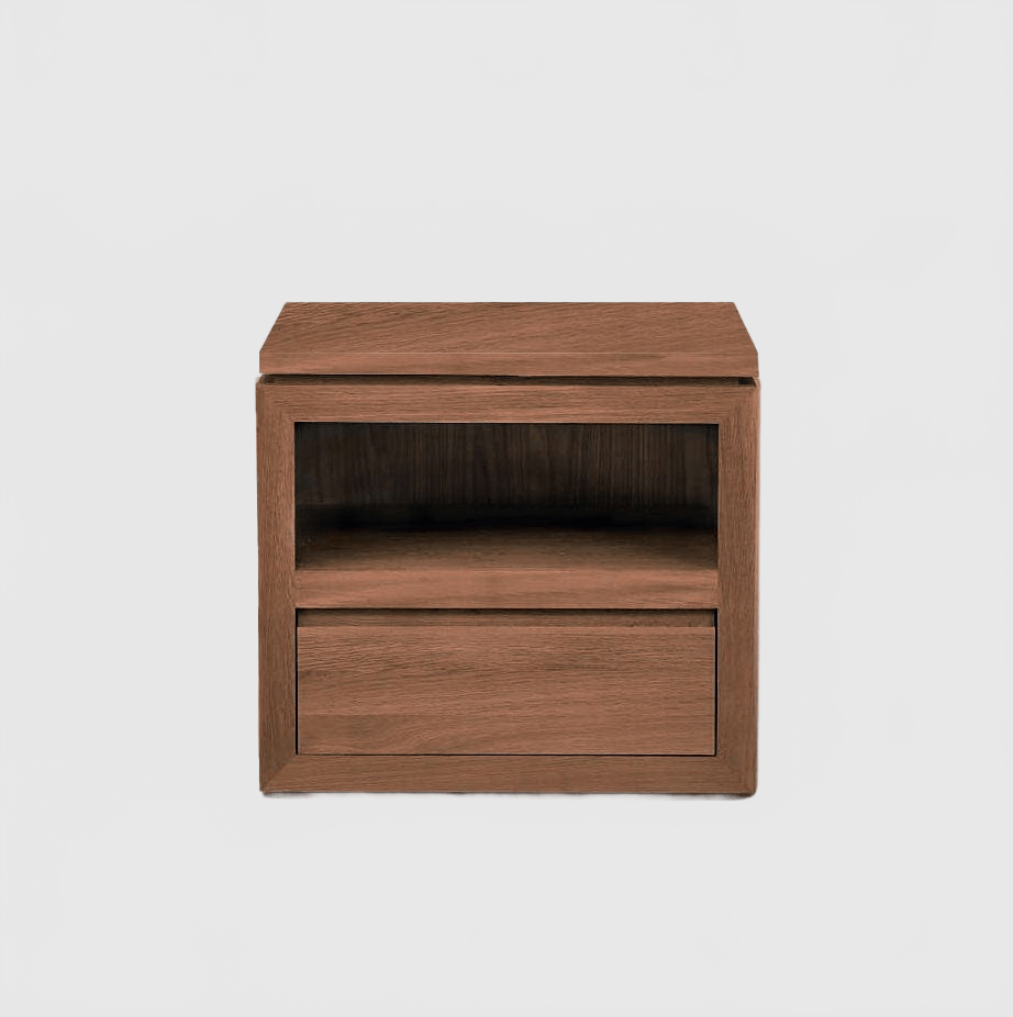HOUSE OF LÉON SOFITA WOOD NIGHTSTAND | MOCHA Bedside Table