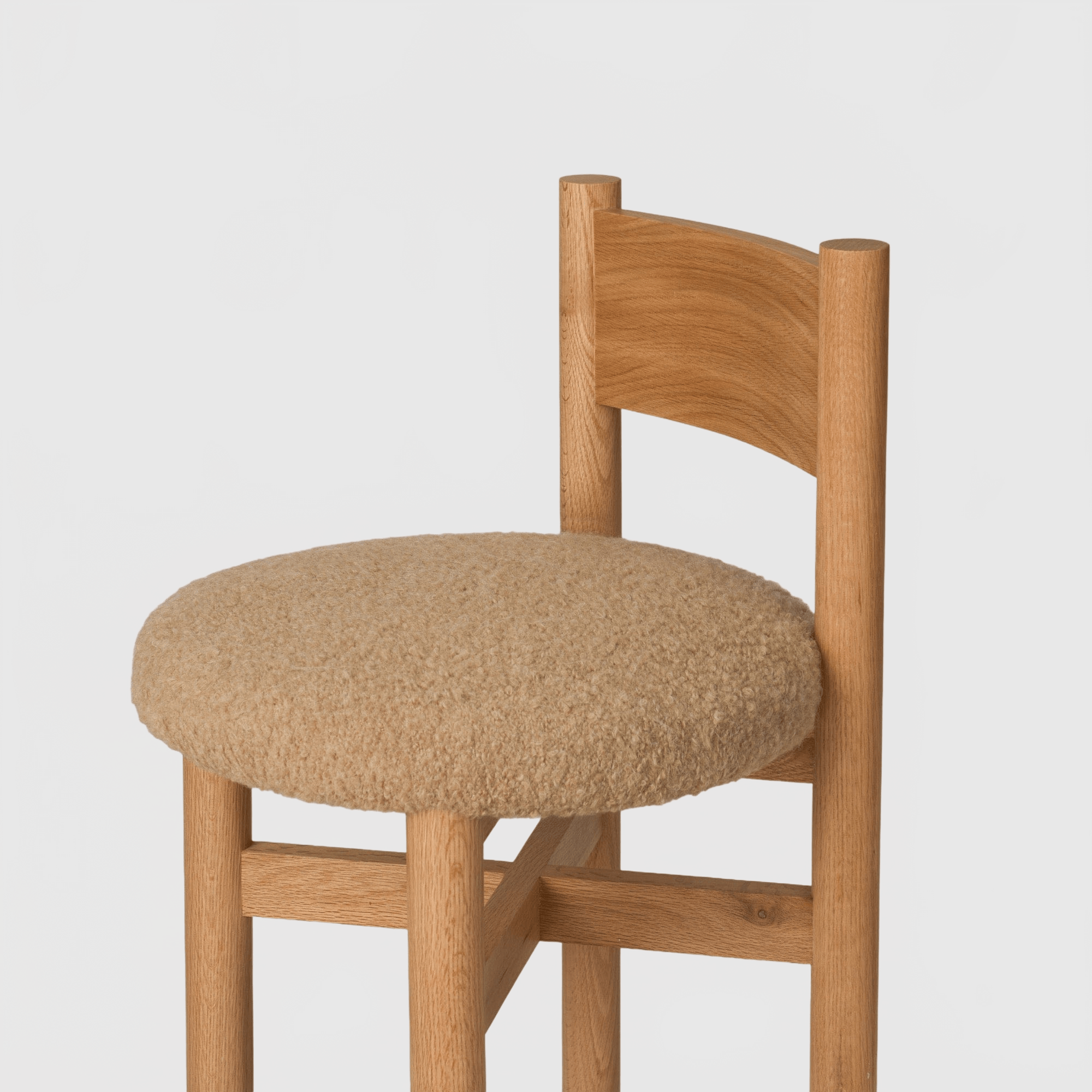 HOUSE OF LÉON TEDDY COUNTER STOOL | CAMEL Counter Stool