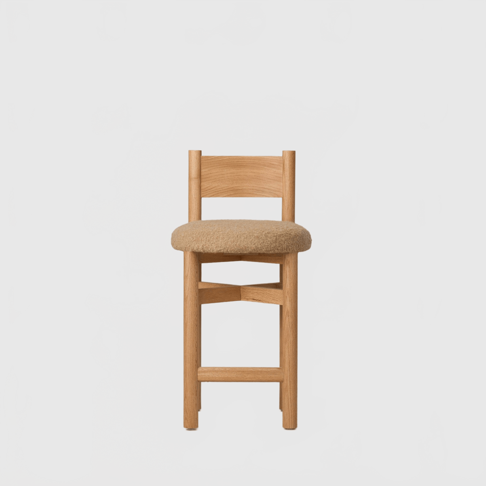 HOUSE OF LÉON TEDDY COUNTER STOOL | CAMEL Counter Stool