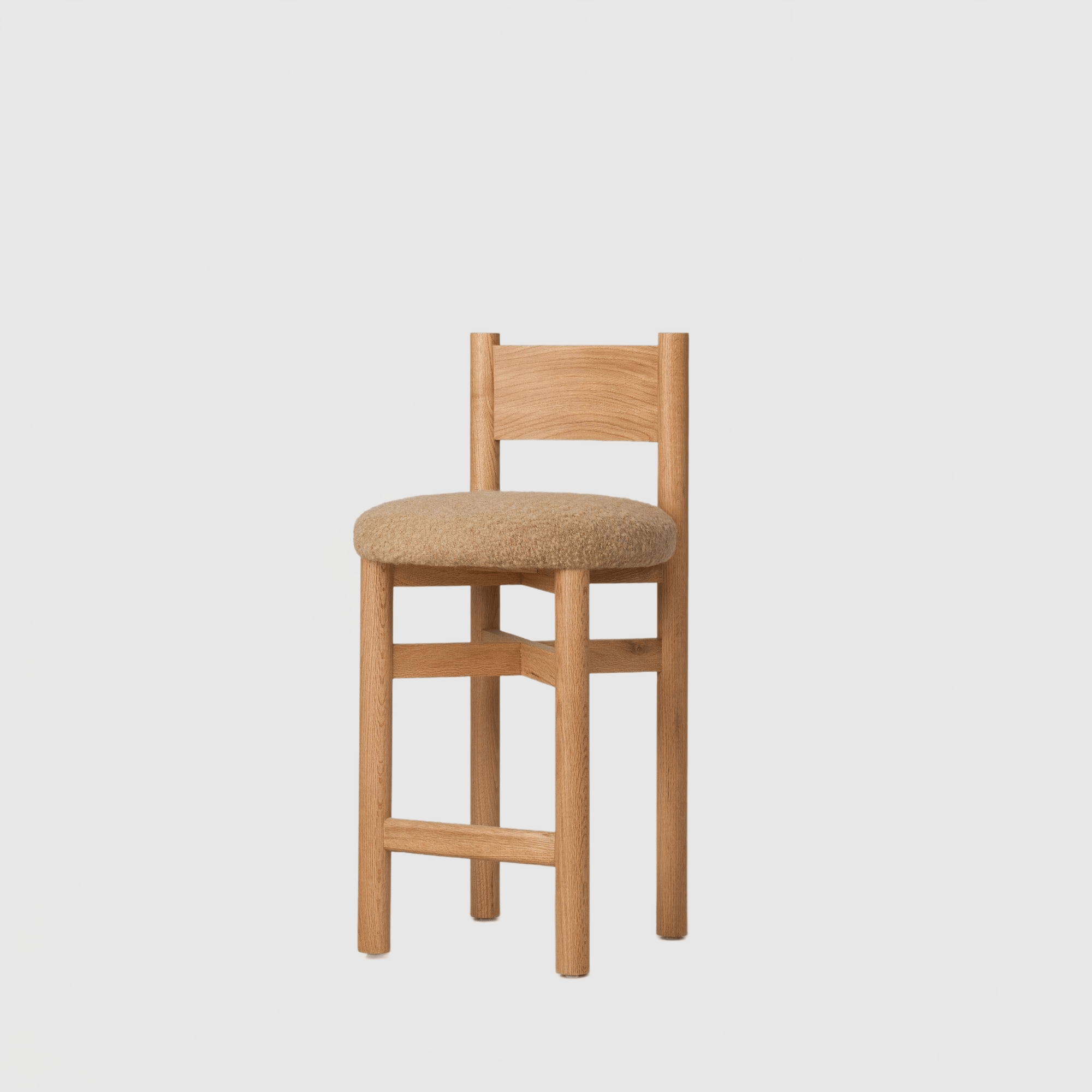 HOUSE OF LÉON TEDDY COUNTER STOOL | CAMEL Counter Stool