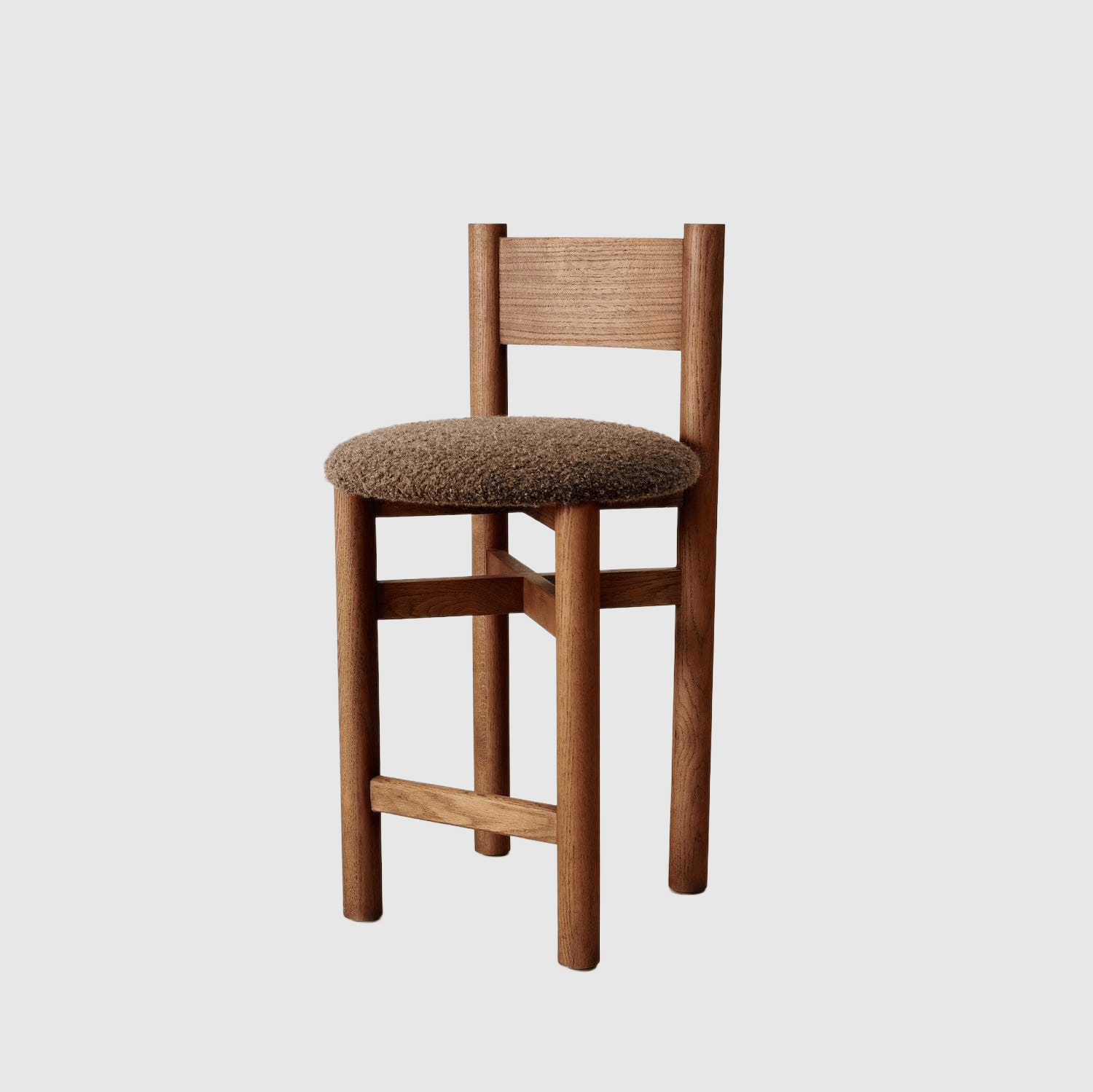 HOUSE OF LÉON TEDDY COUNTER STOOL | MOCHA Counter Stools