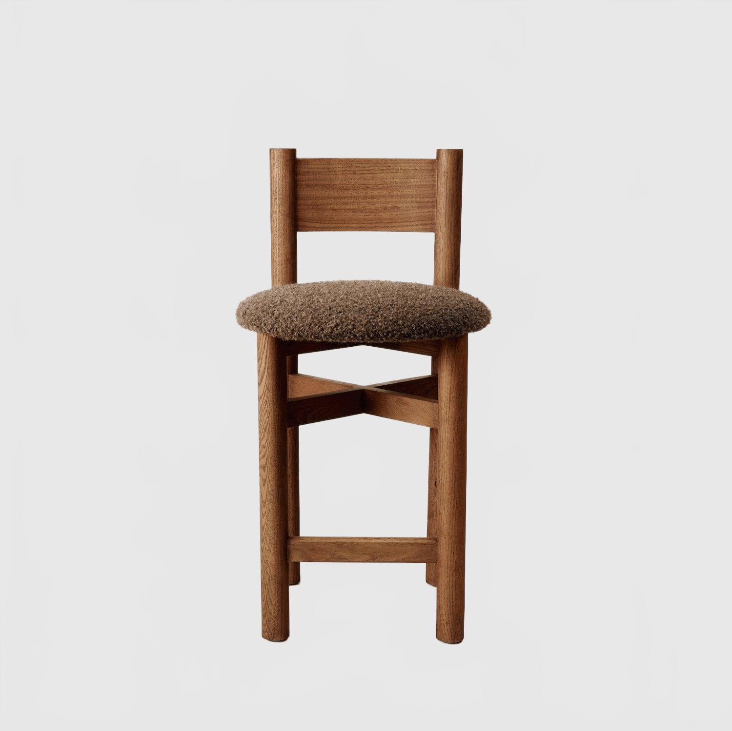 HOUSE OF LÉON TEDDY COUNTER STOOL | MOCHA Counter Stools