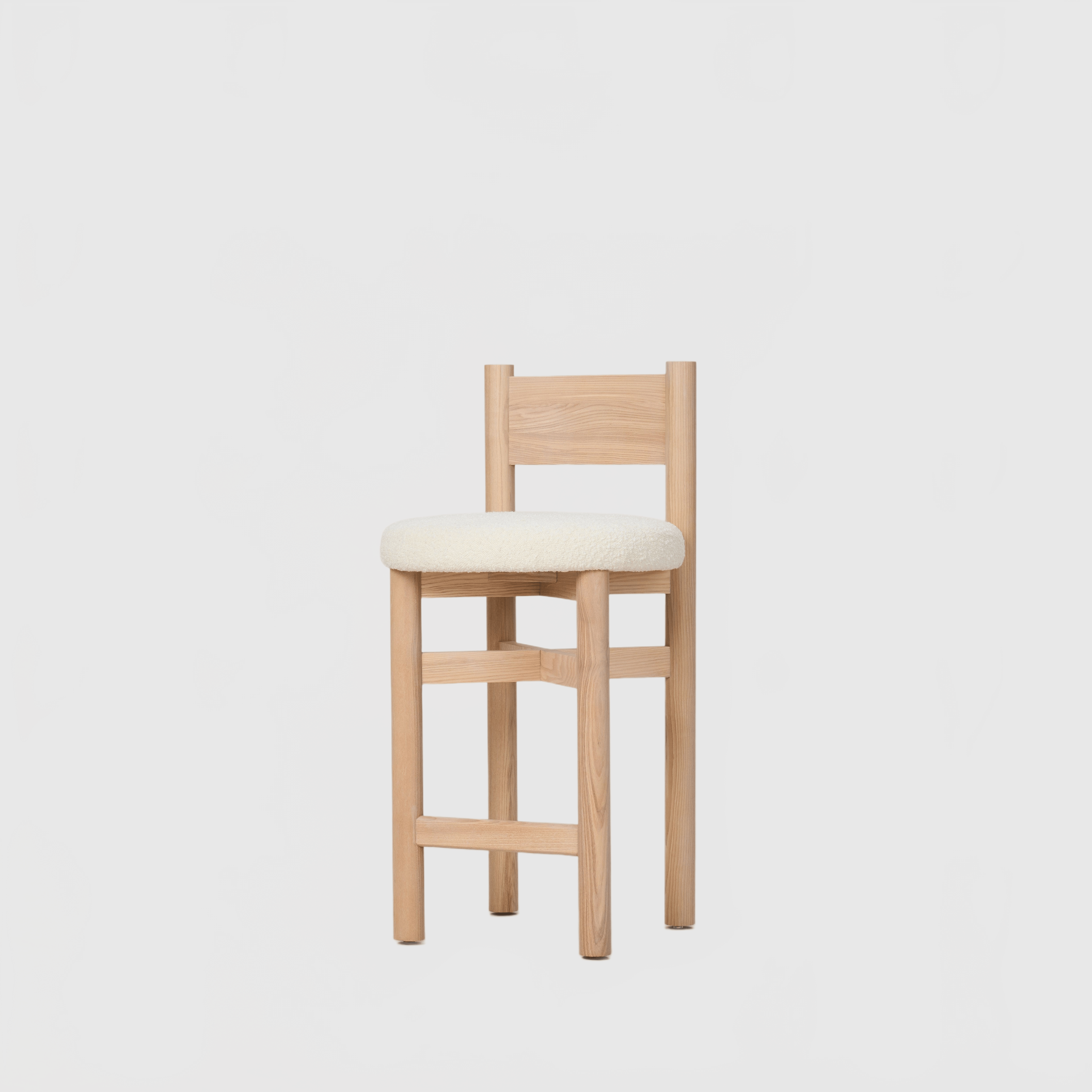HOUSE OF LÉON TEDDY COUNTER STOOL | NATURAL Counter Stool