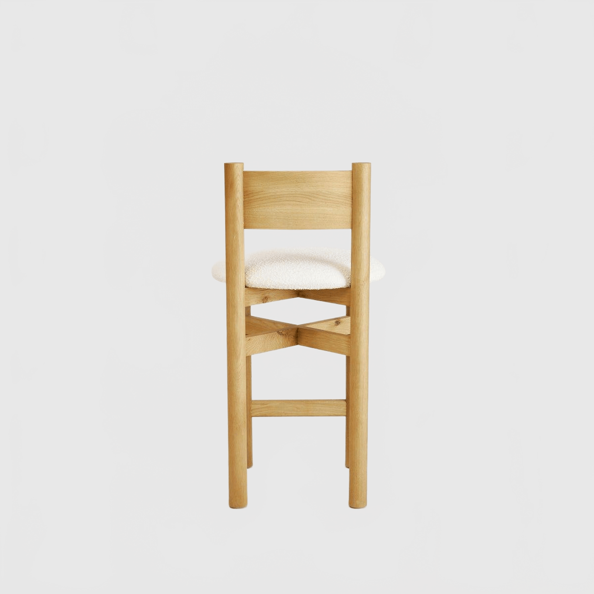 HOUSE OF LÉON TEDDY COUNTER STOOL | WARM OAK Counter Stool