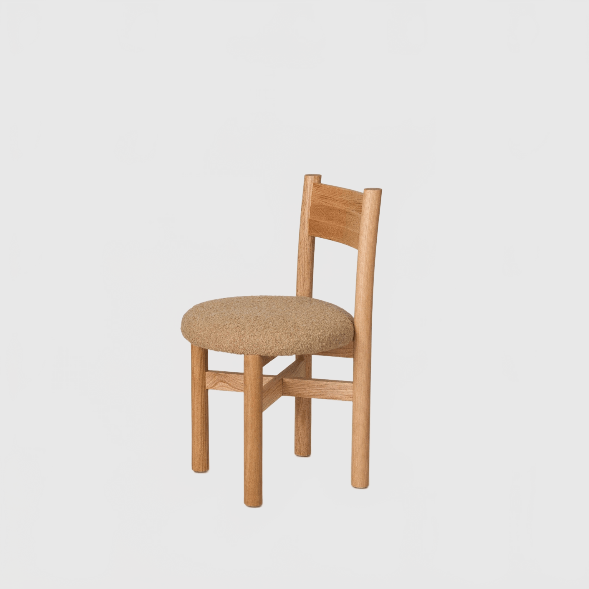 HOUSE OF LÉON TEDDY DINING CHAIR | CAMEL Dining Chair