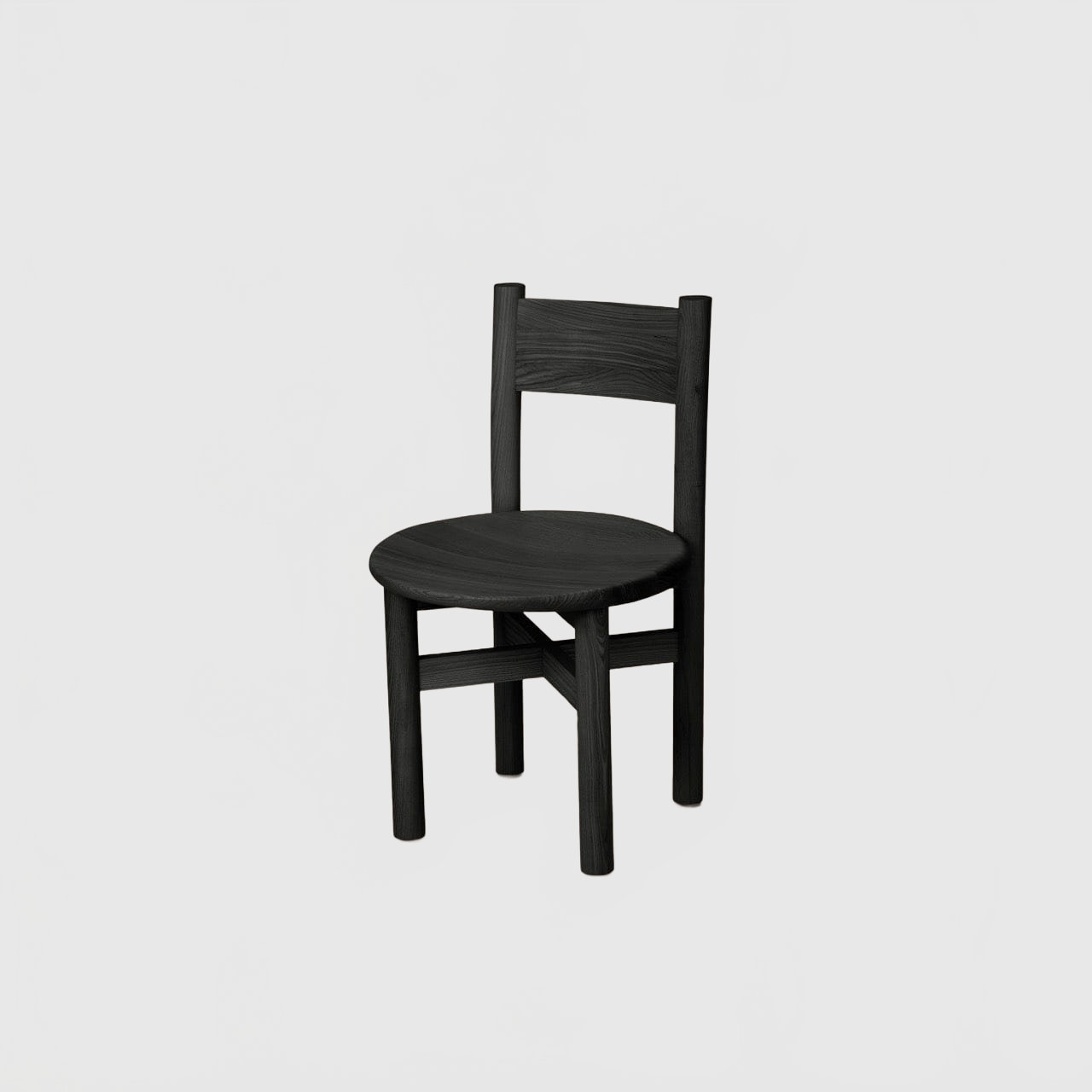 HOUSE OF LÉON TEDDY WOOD DINING CHAIR | BLACK Dining Chair