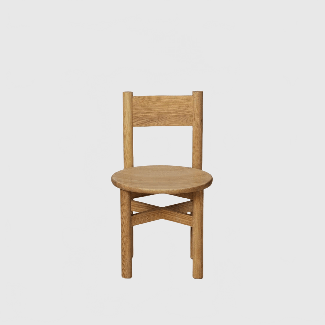 HOUSE OF LÉON TEDDY WOOD DINING CHAIR | WARM OAK Dining Chair