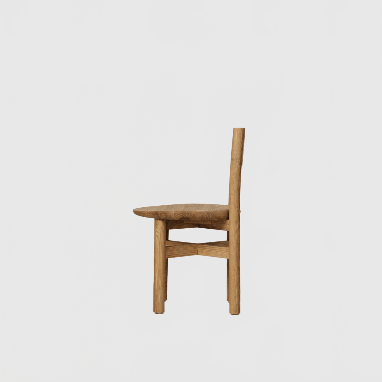 HOUSE OF LÉON TEDDY WOOD DINING CHAIR | WARM OAK Dining Chair